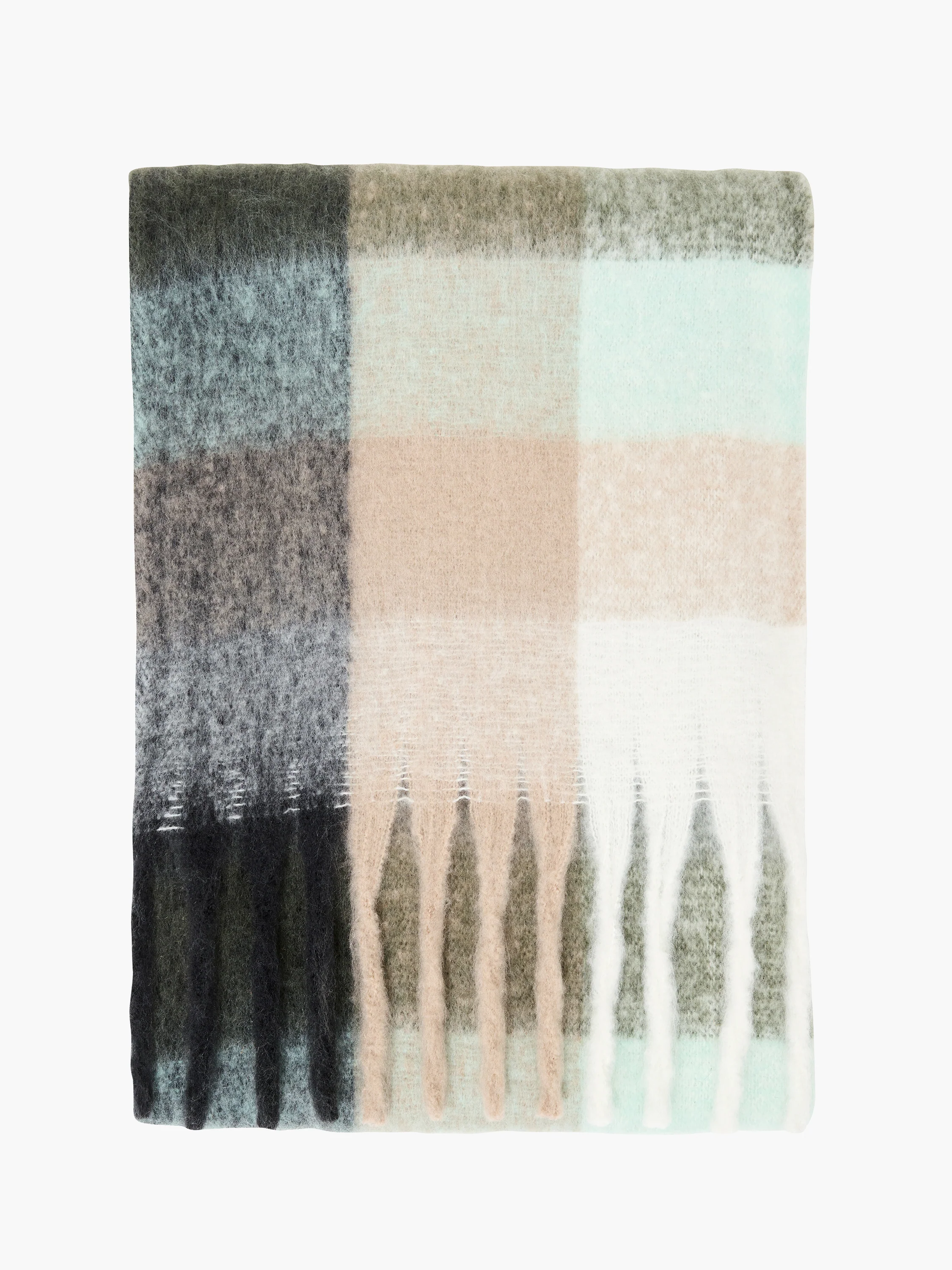 Supersoft Check Scarf - Image 6