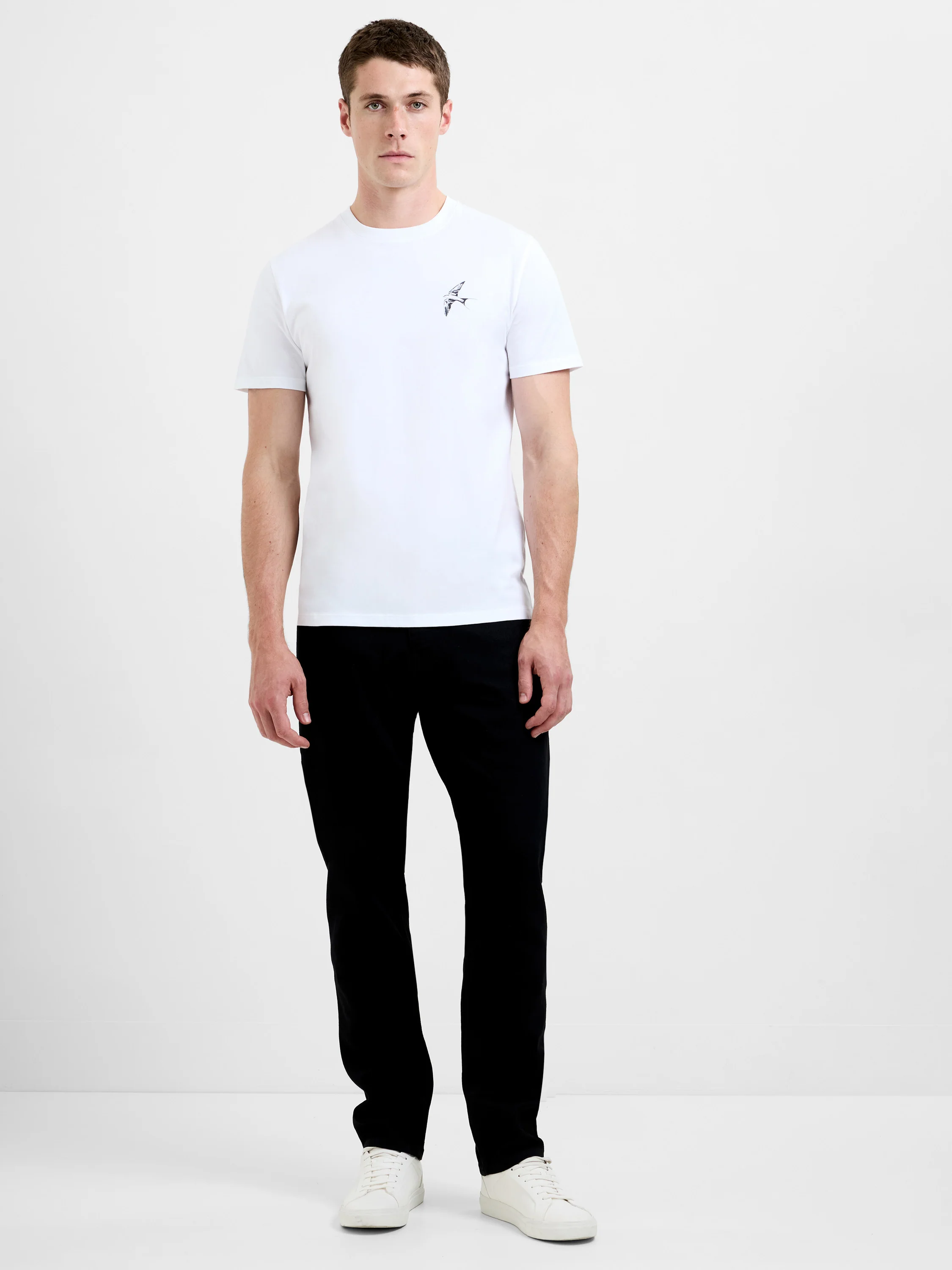 Swallow Bird Organic Graphic T-Shirt - Image 5
