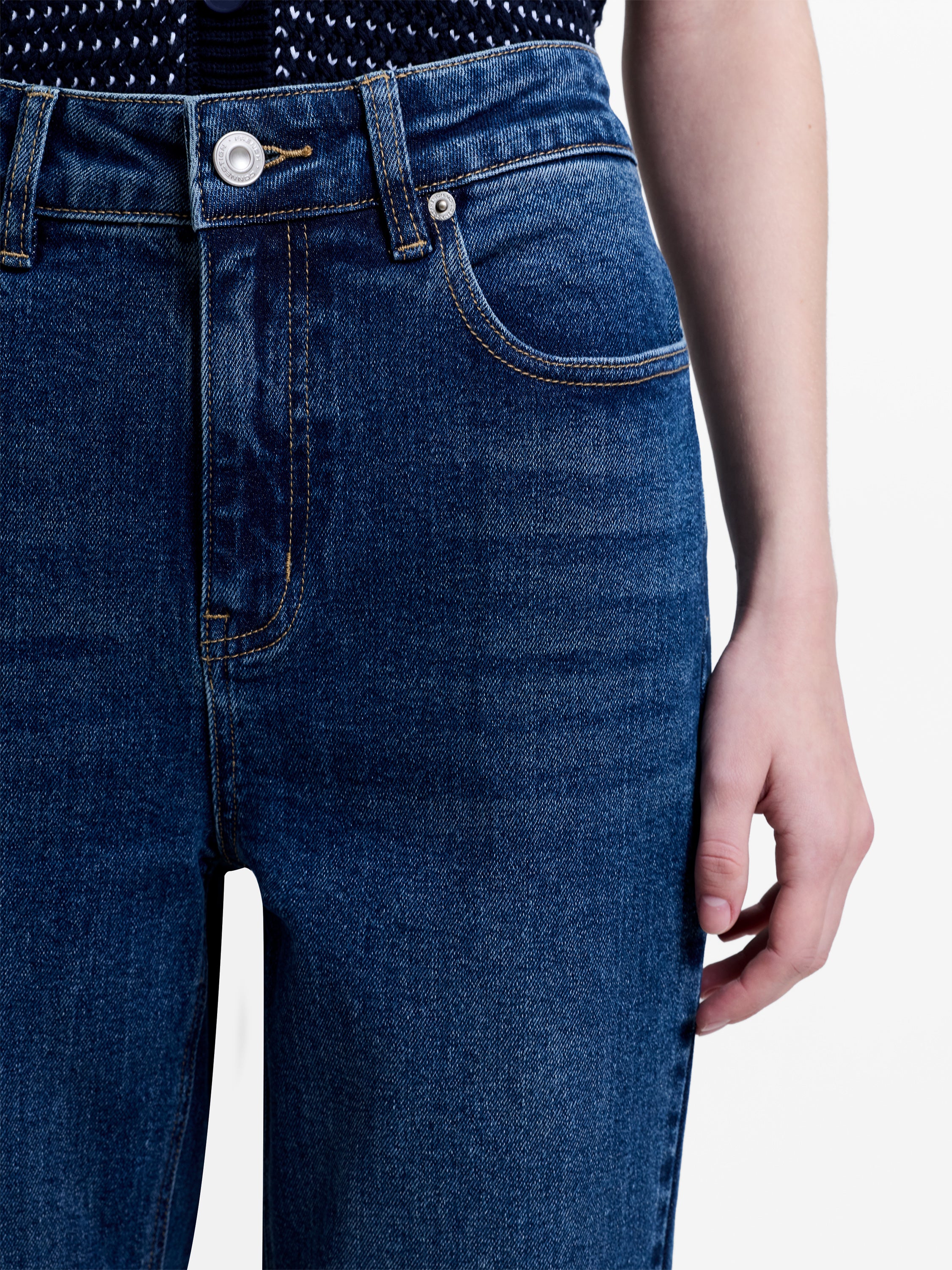 Sylvie Denim Slim Leg Jeans - Image 4