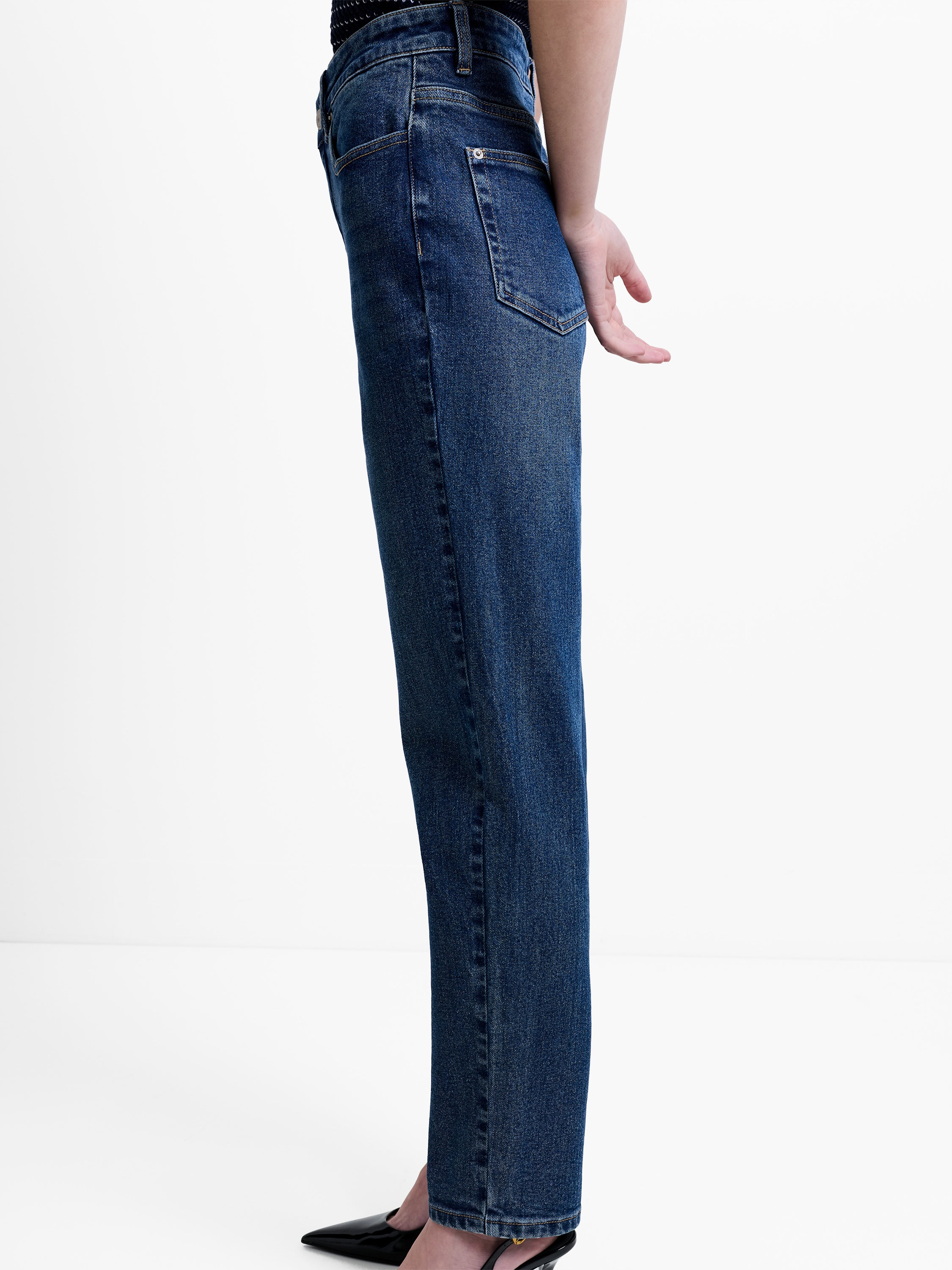 Sylvie Denim Slim Leg Jeans - Image 5