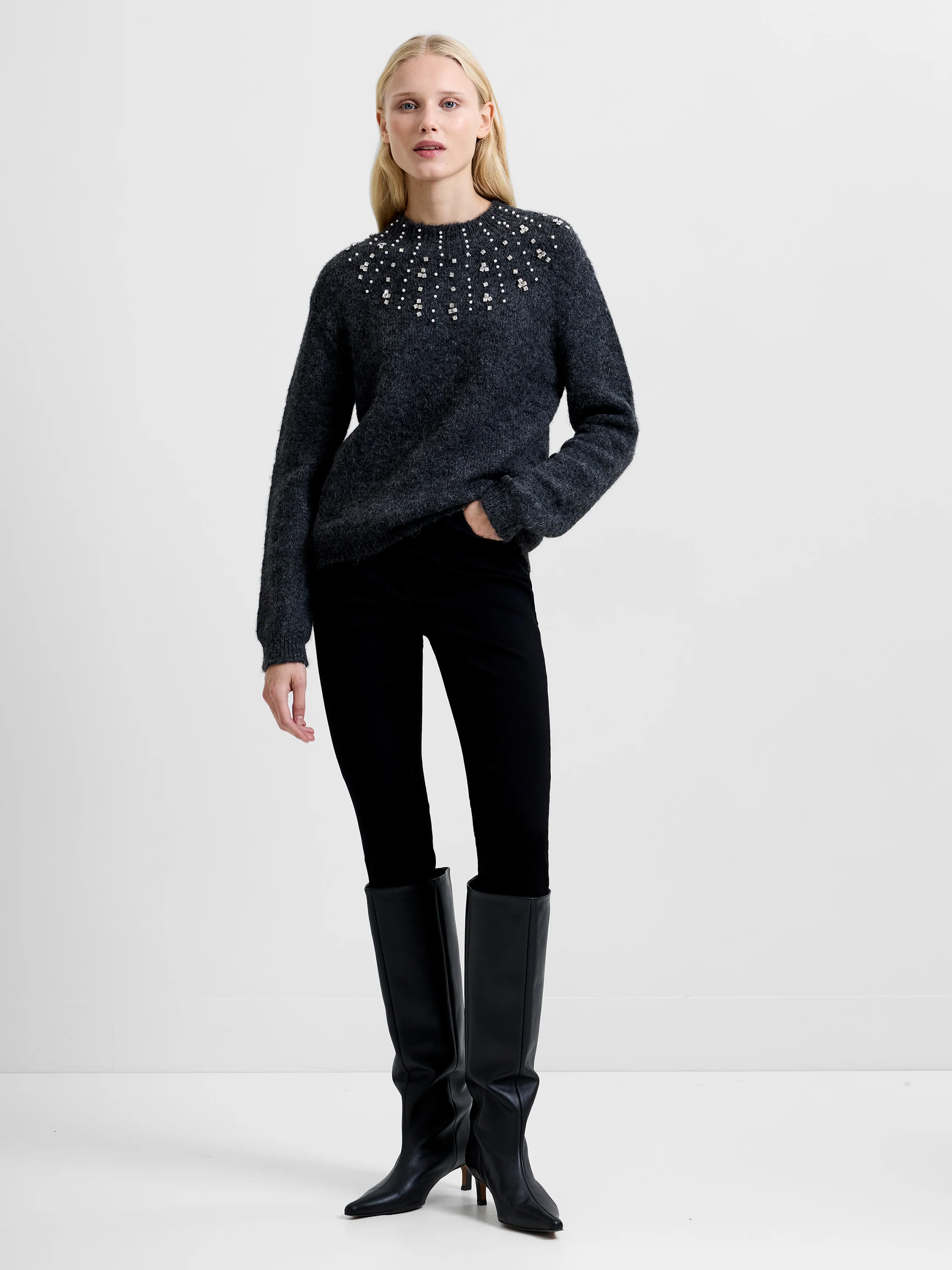 Tatiana Embellished Jumper - Image 3