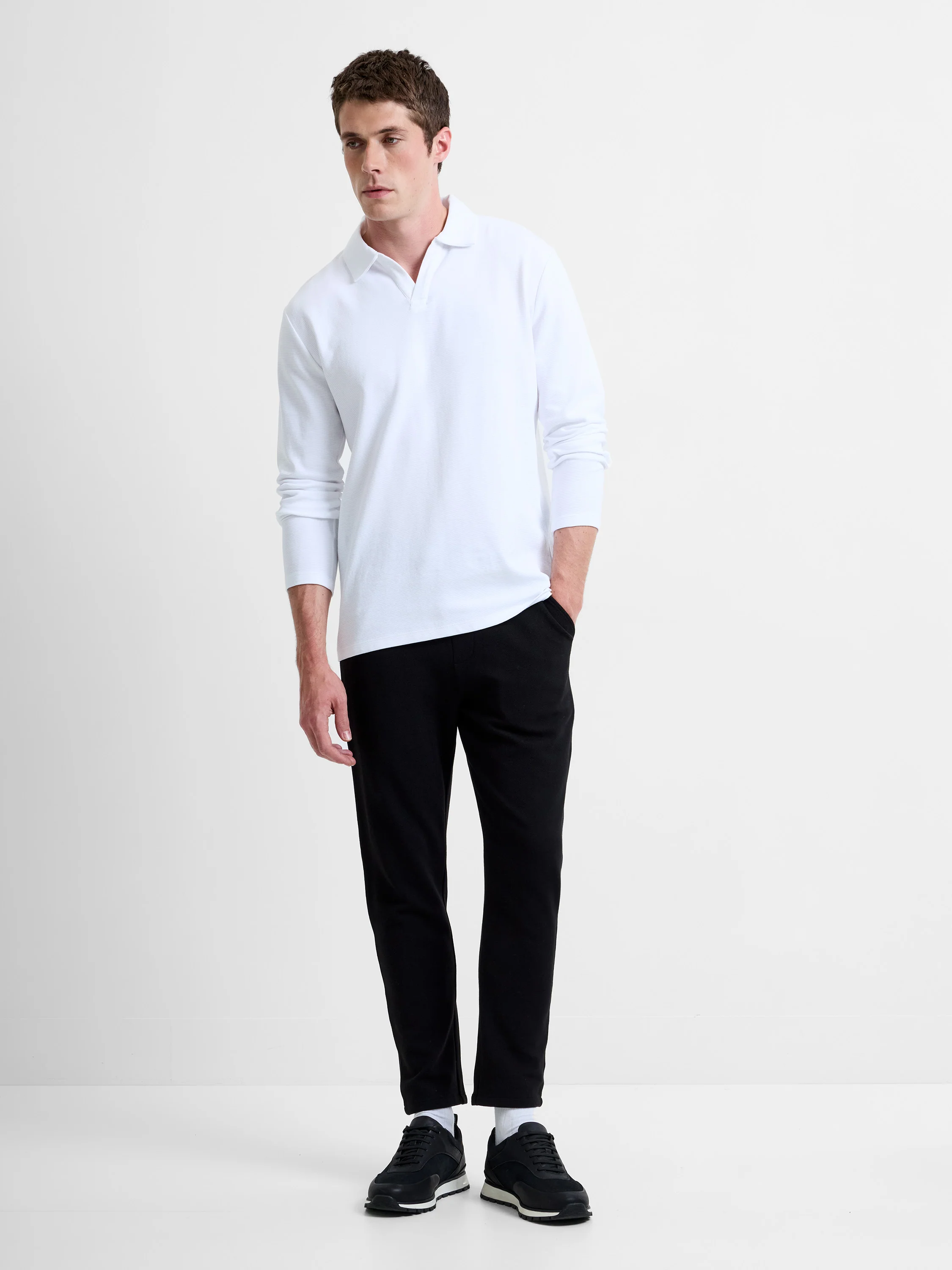 Textured Smart Joggers - Image 3