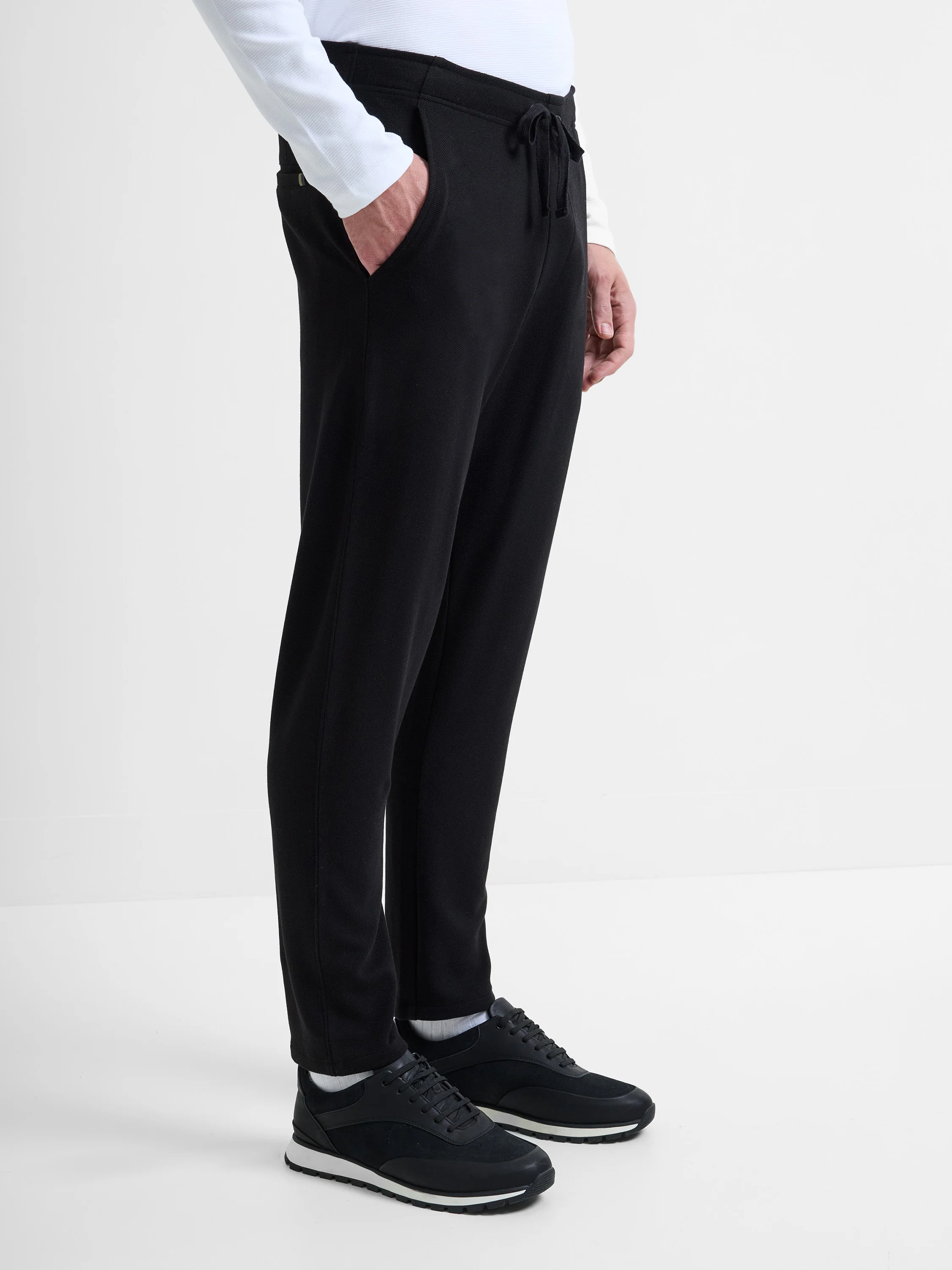 Textured Smart Joggers - Image 5