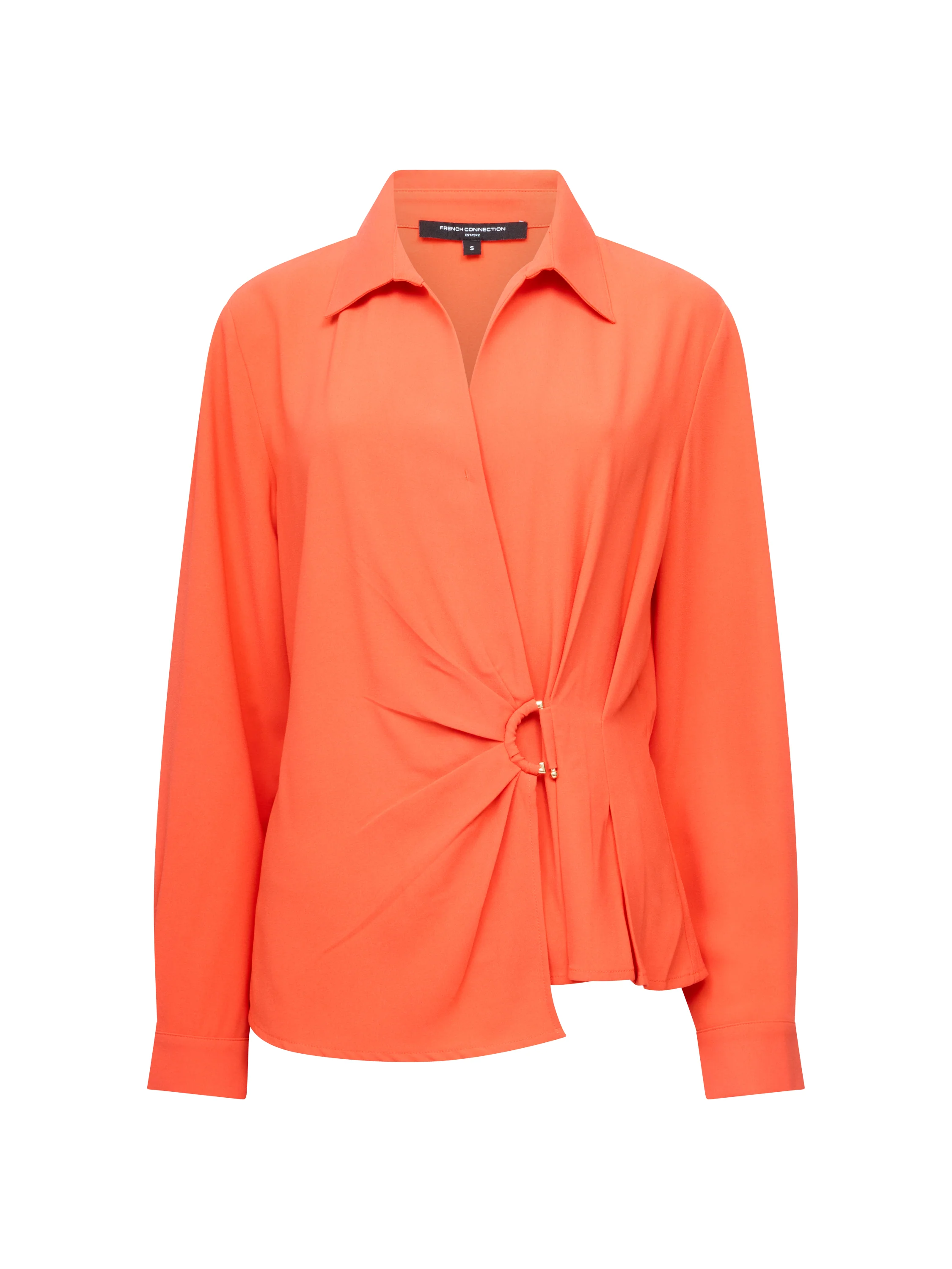 Thelma Long Sleeve Wrapover Shirt - Image 6