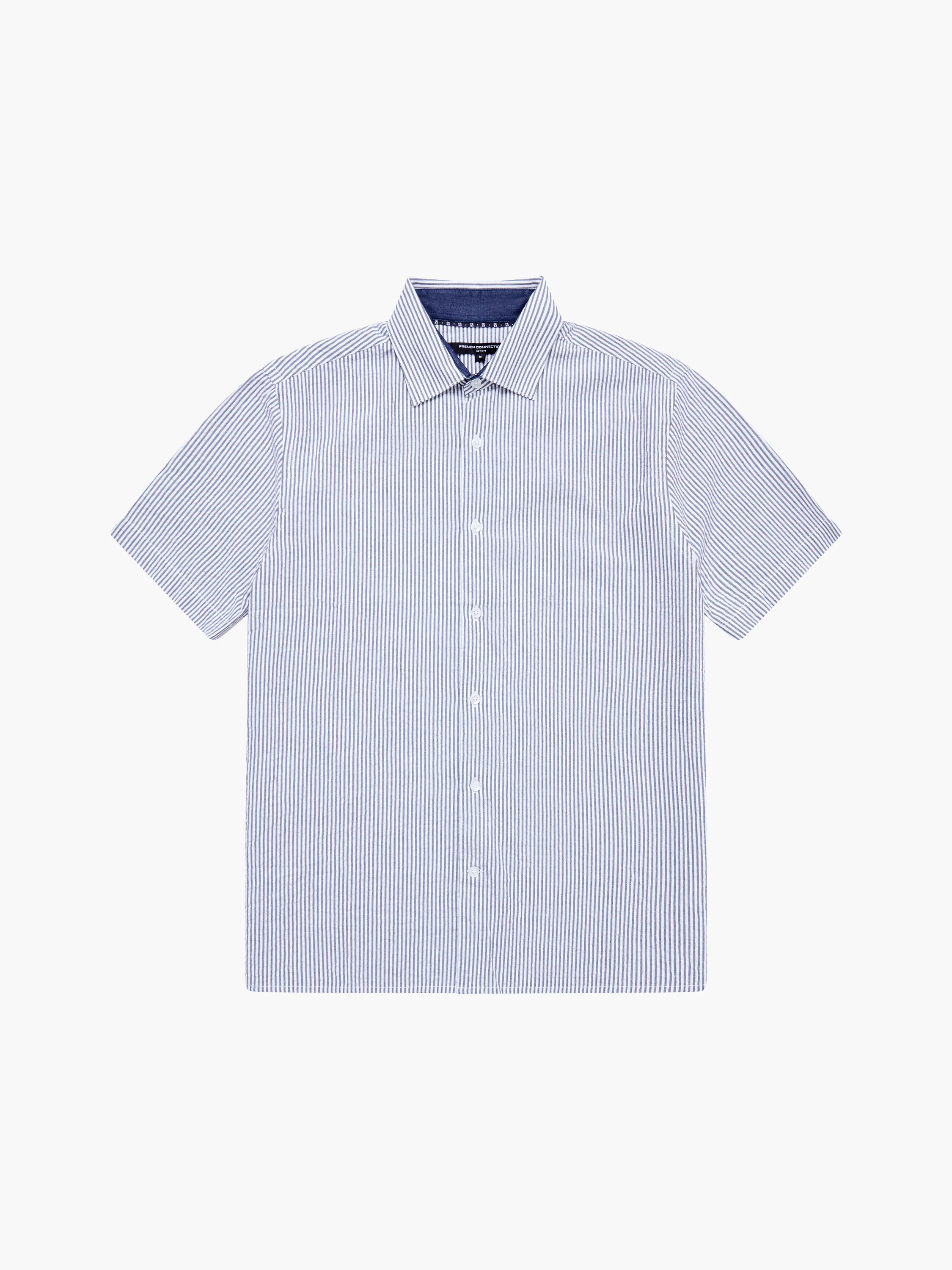 Ticking Stripe Short Sleeve Shirt - Image 5