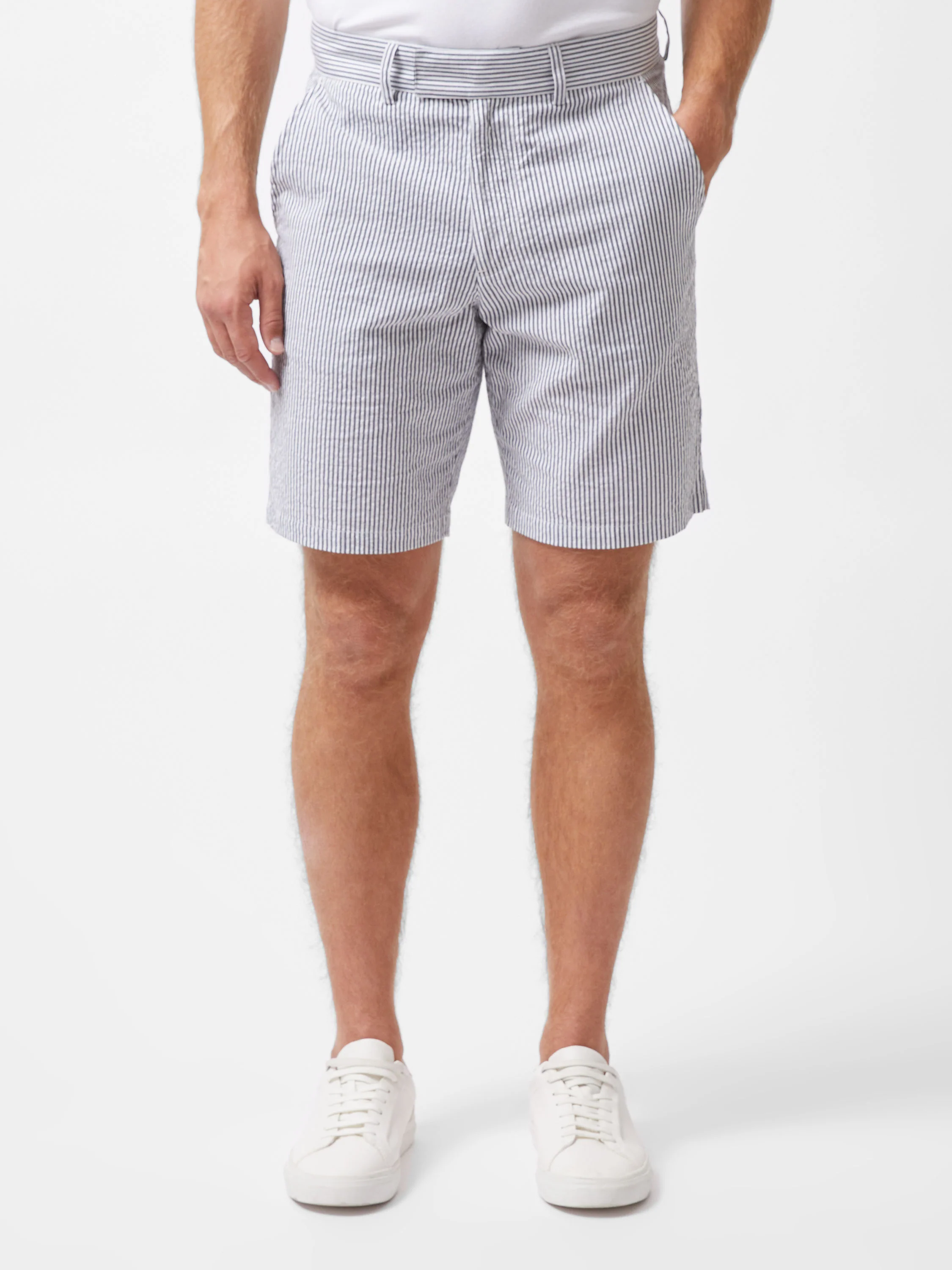 Ticking Stripe Shorts