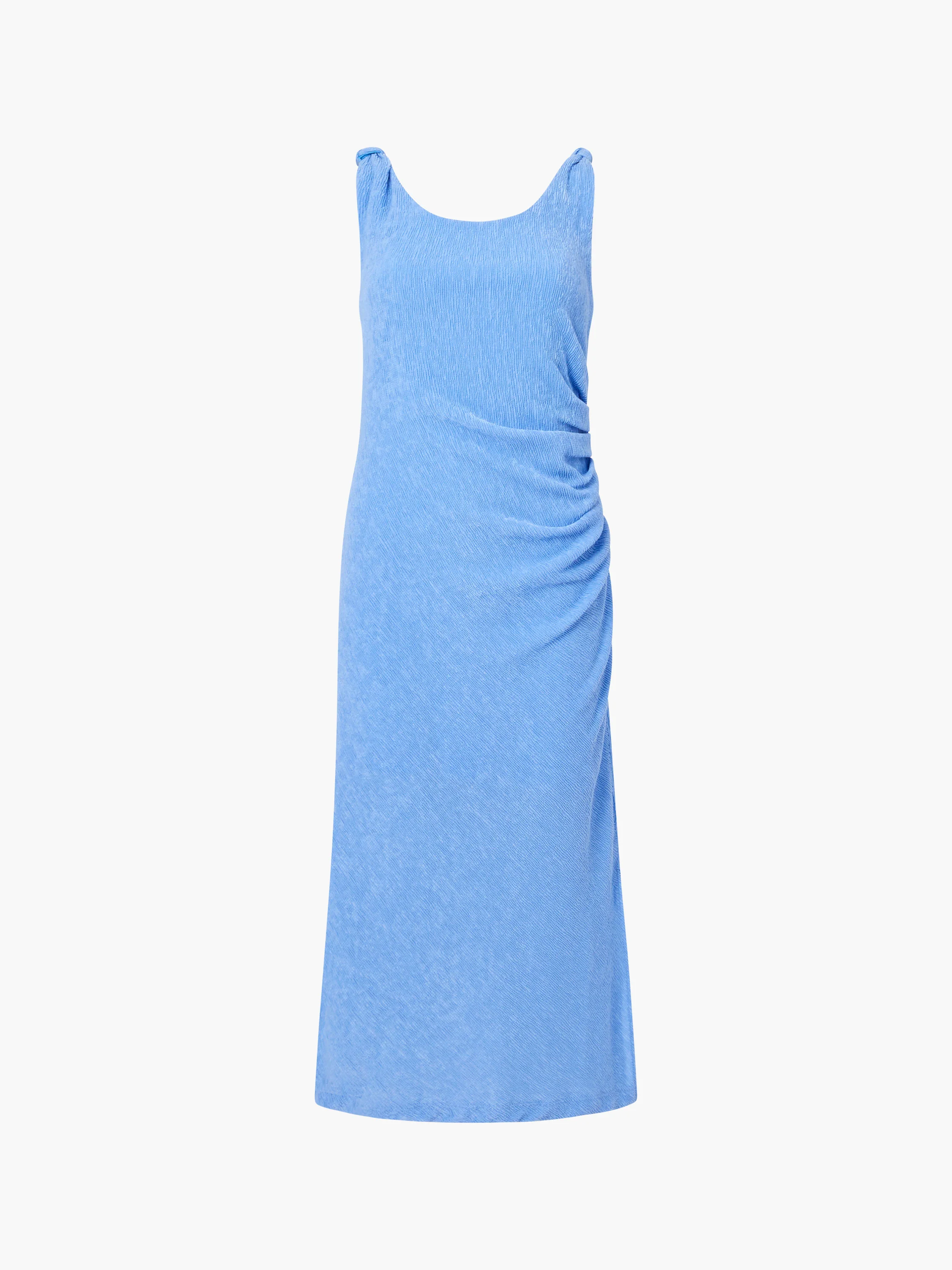 Trixie Textured Knot Strap Midi Dress - Image 7