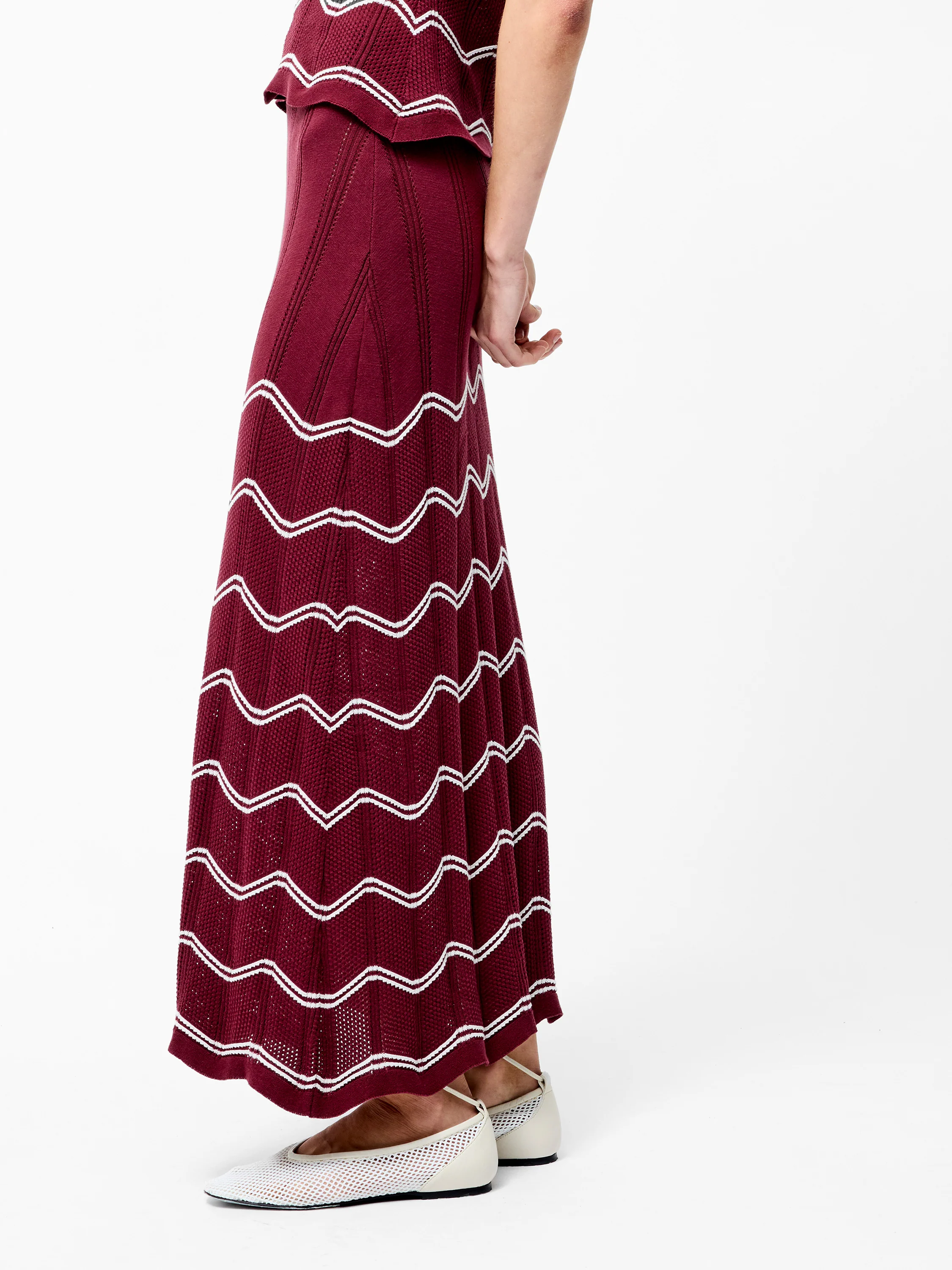 Trudy Crochet Maxi Skirt - Image 2