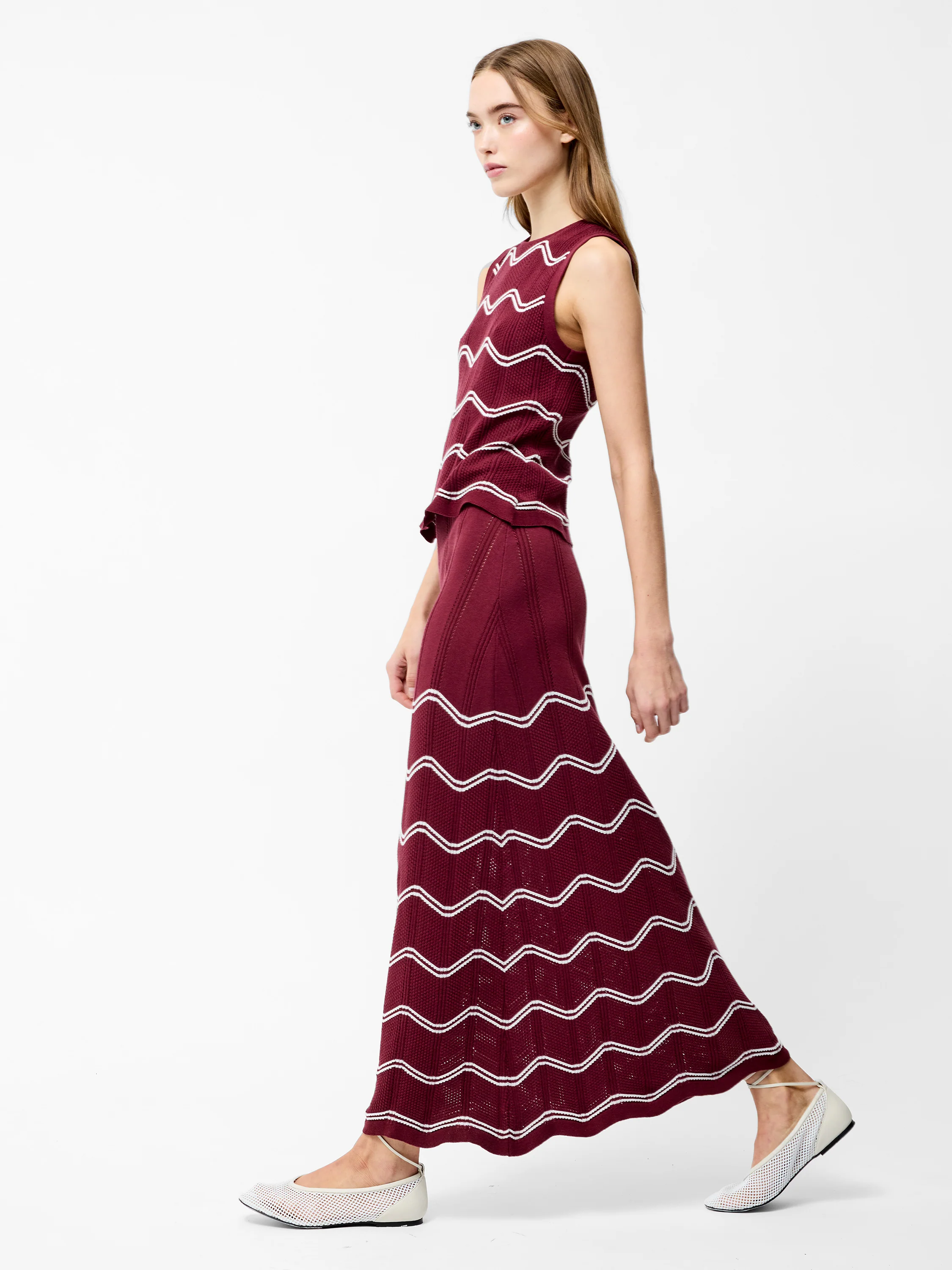 Trudy Crochet Maxi Skirt - Image 3