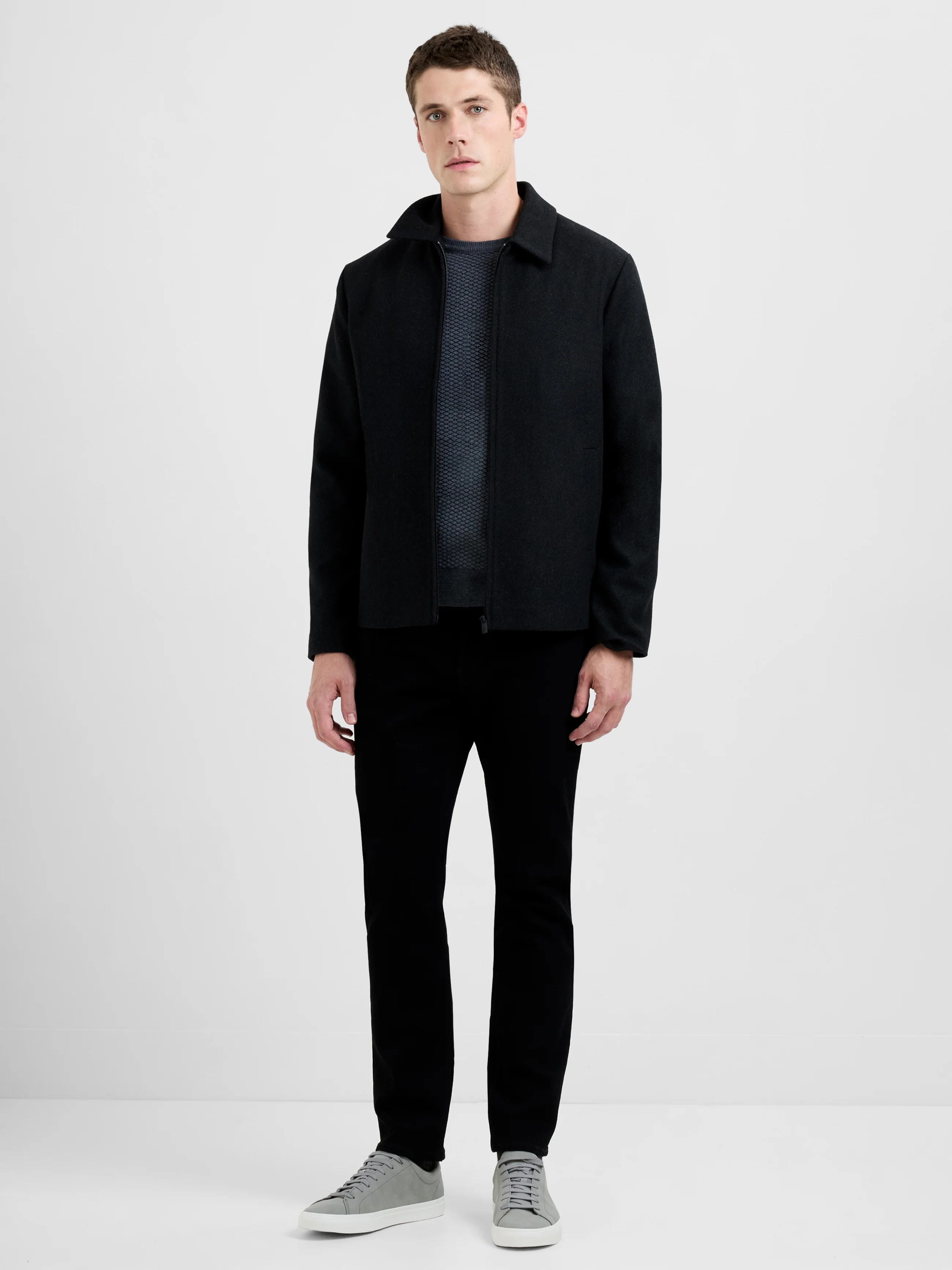 Twill Smart Bomber Jacket - Image 4