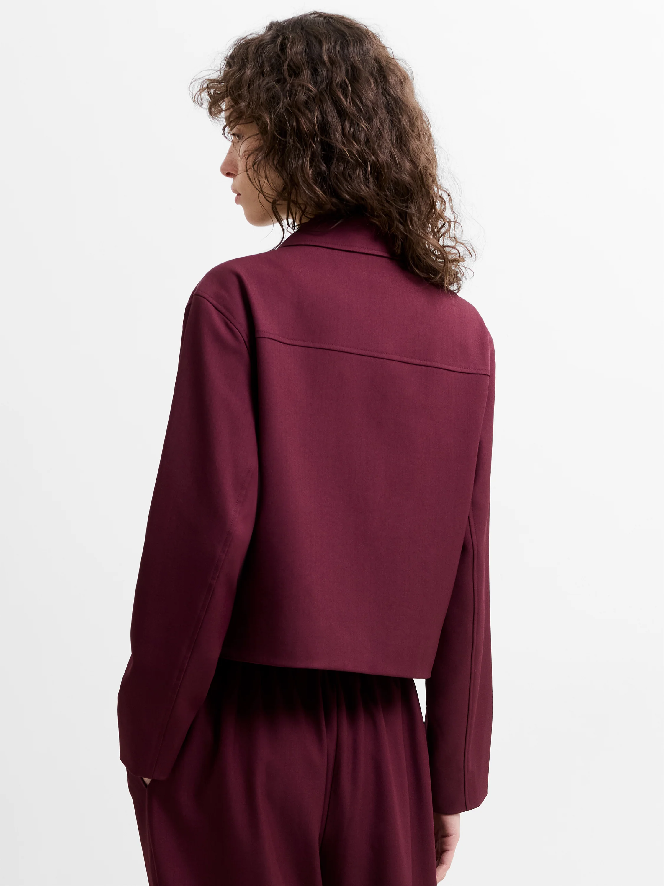 Twyla Suiting Structured Hem Jacket - Image 5