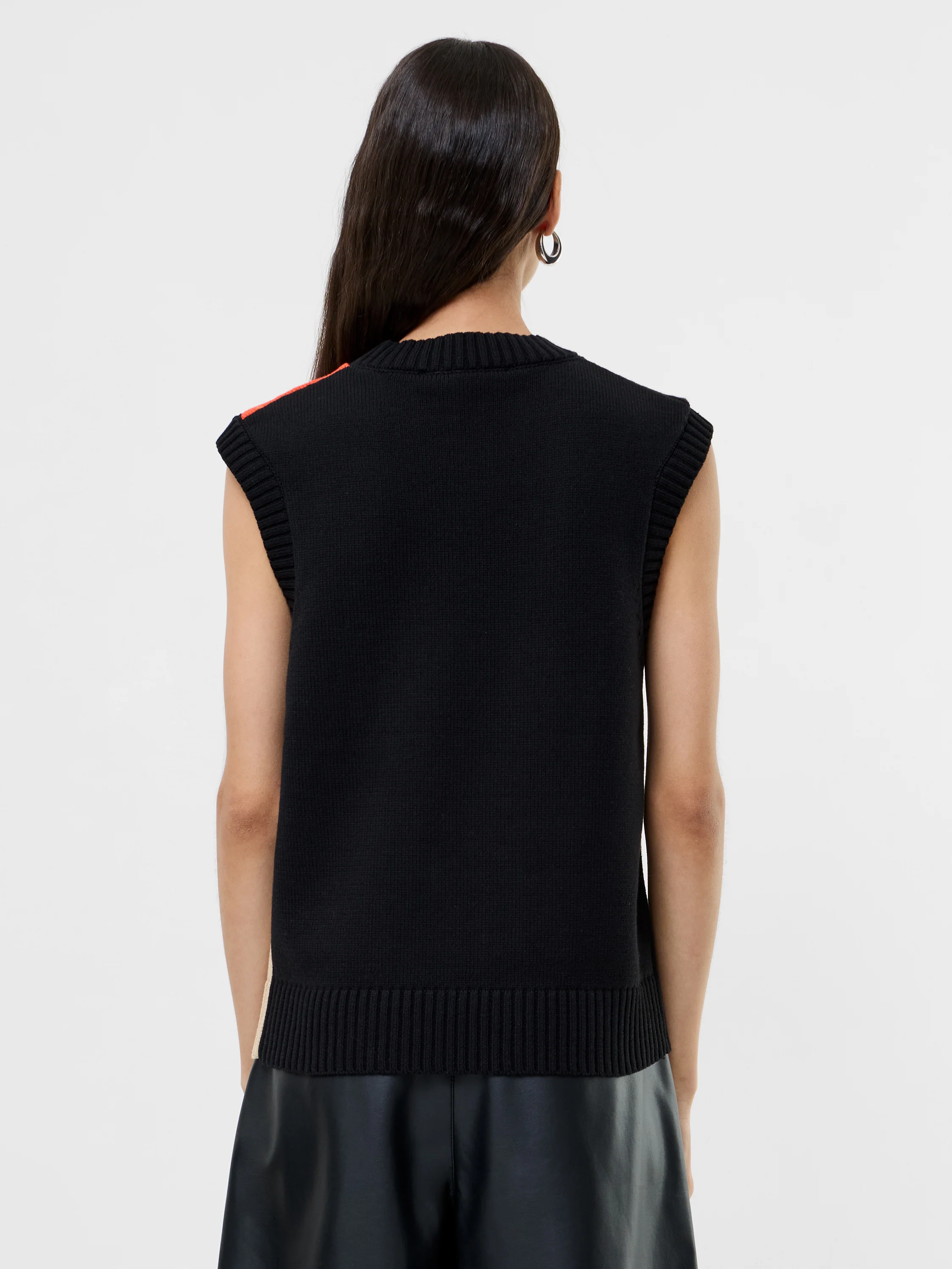 Varli Colour Blocking Knit Vest - Image 6