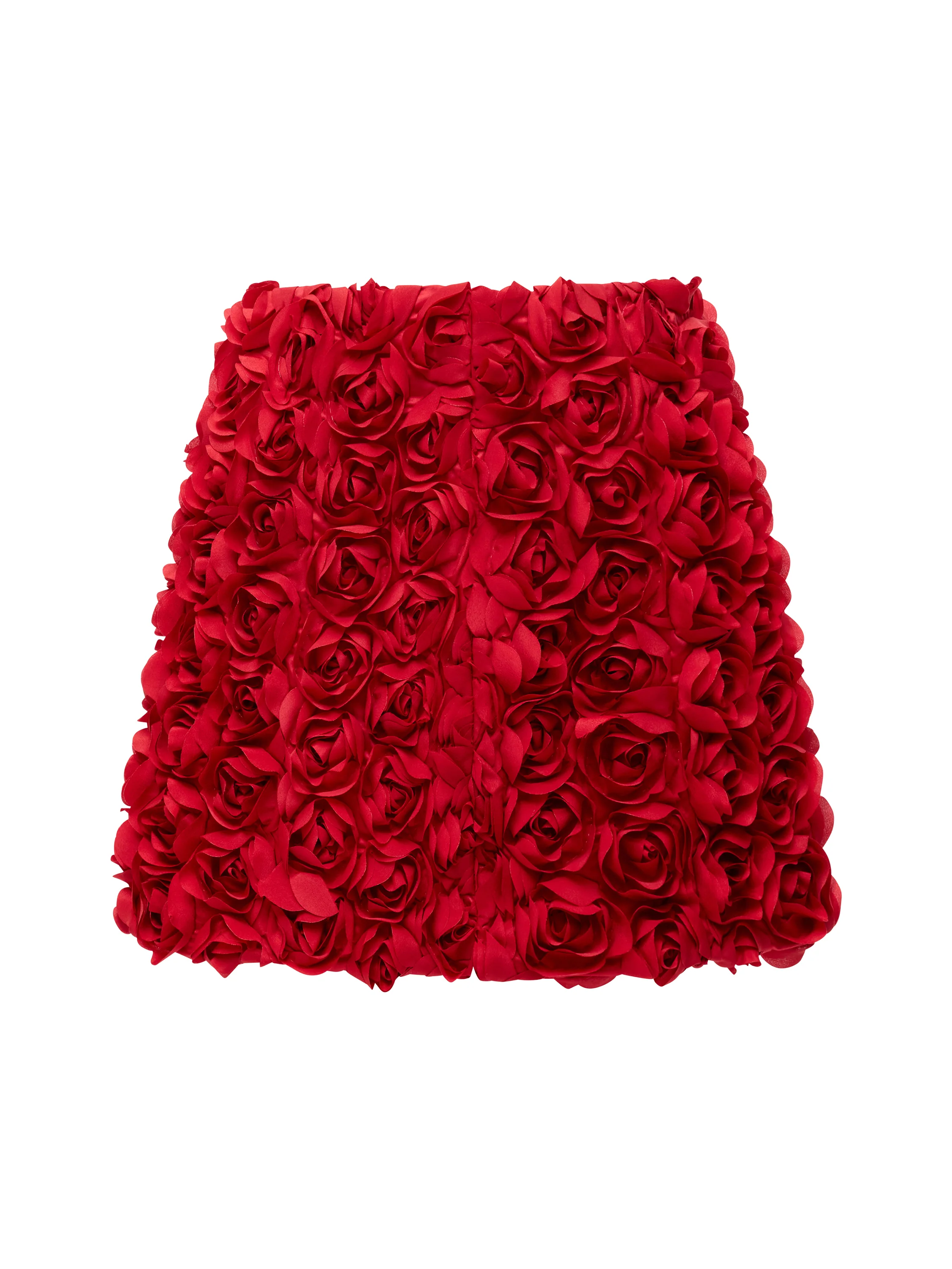 Verity 3D Floral Textured Mini Skirt - Image 7