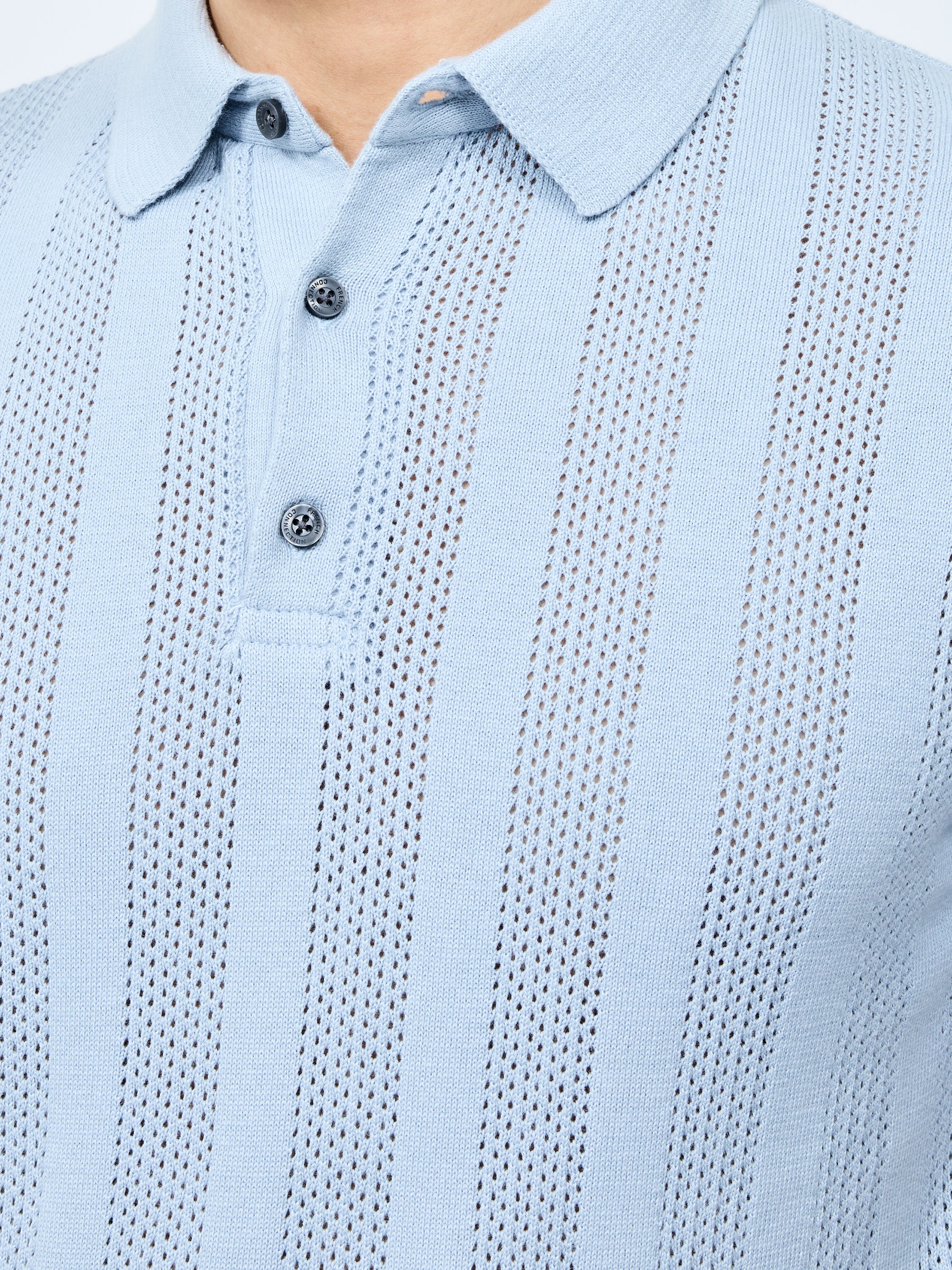 Vertical Stripe Polo - Image 3