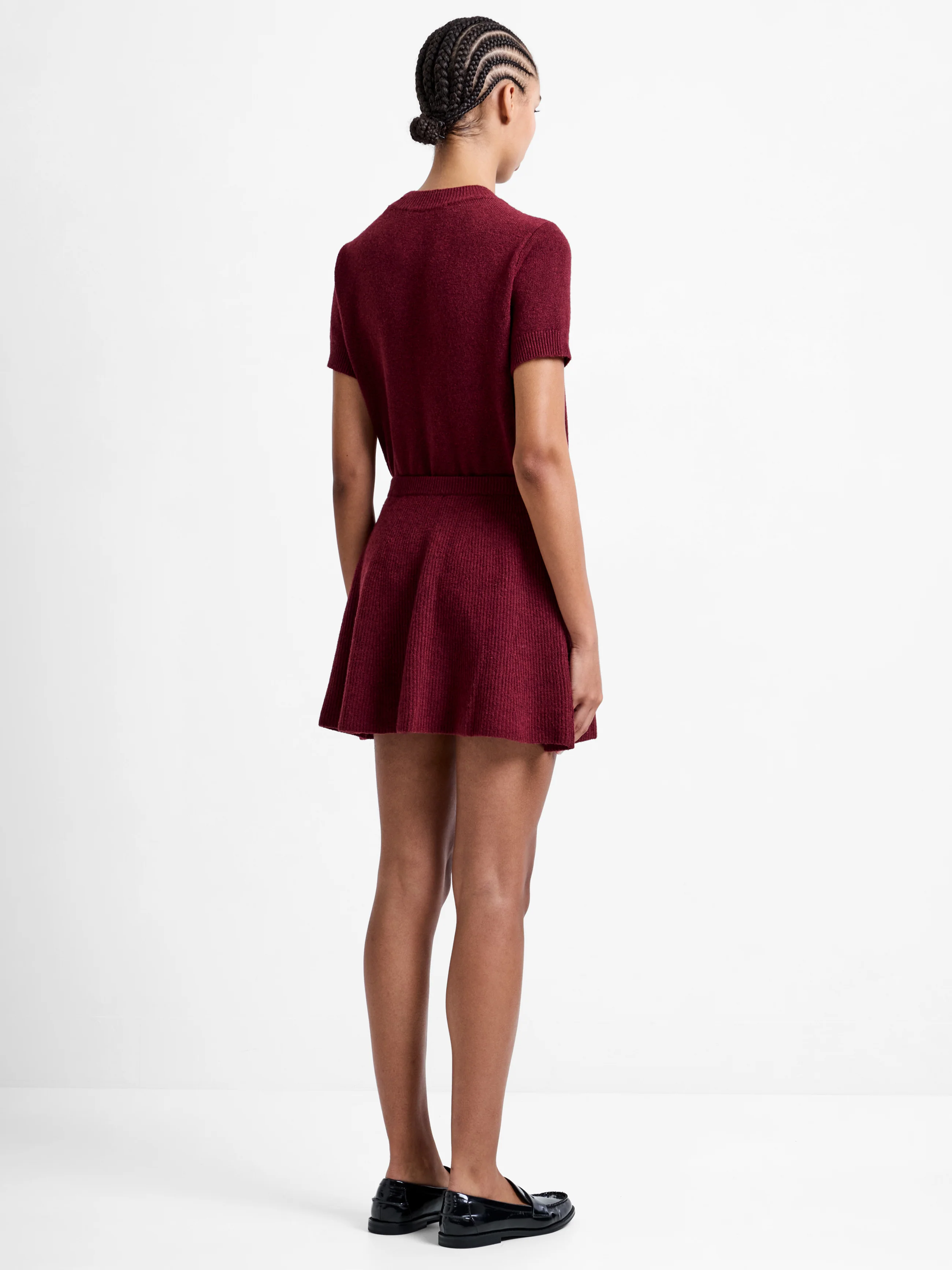Vhari Recycled Knit Mini Skirt - Image 4