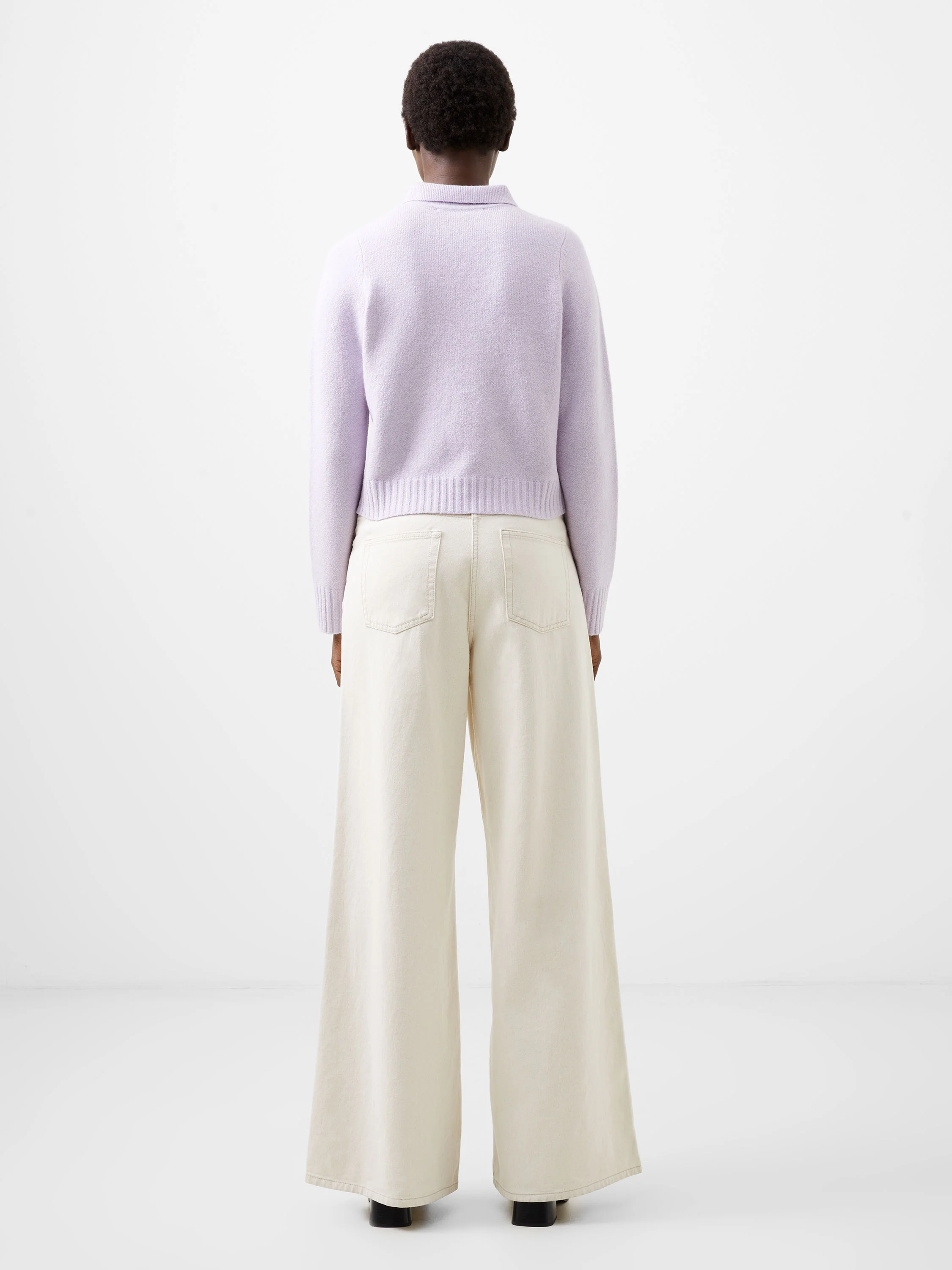 Vhari Recycled Long Sleeve Button Up Jumper - Image 4