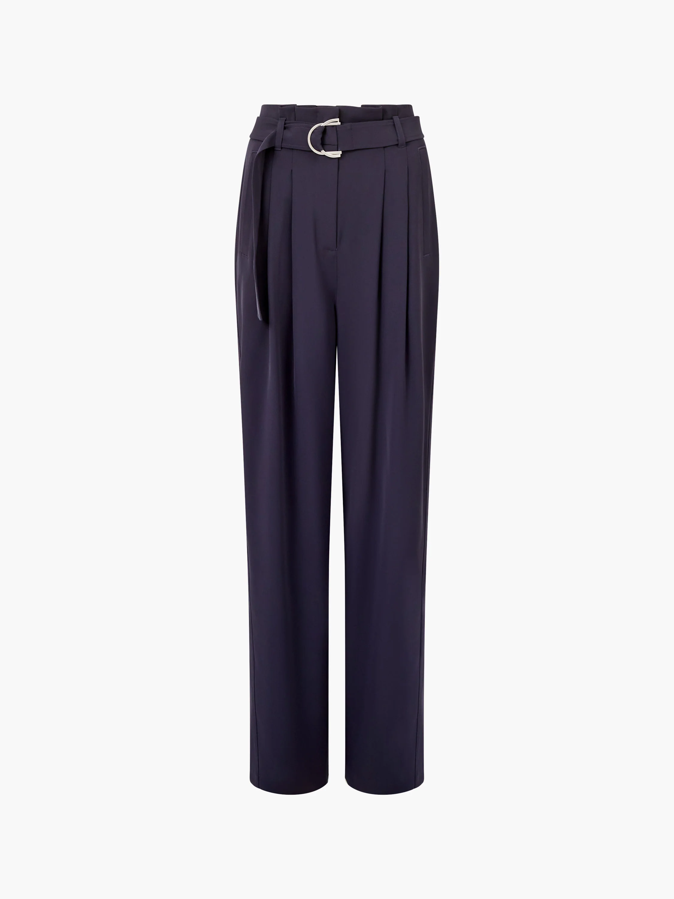 Vinnie Tailored D-Ring Belted Wide Leg Trousers - Image 7