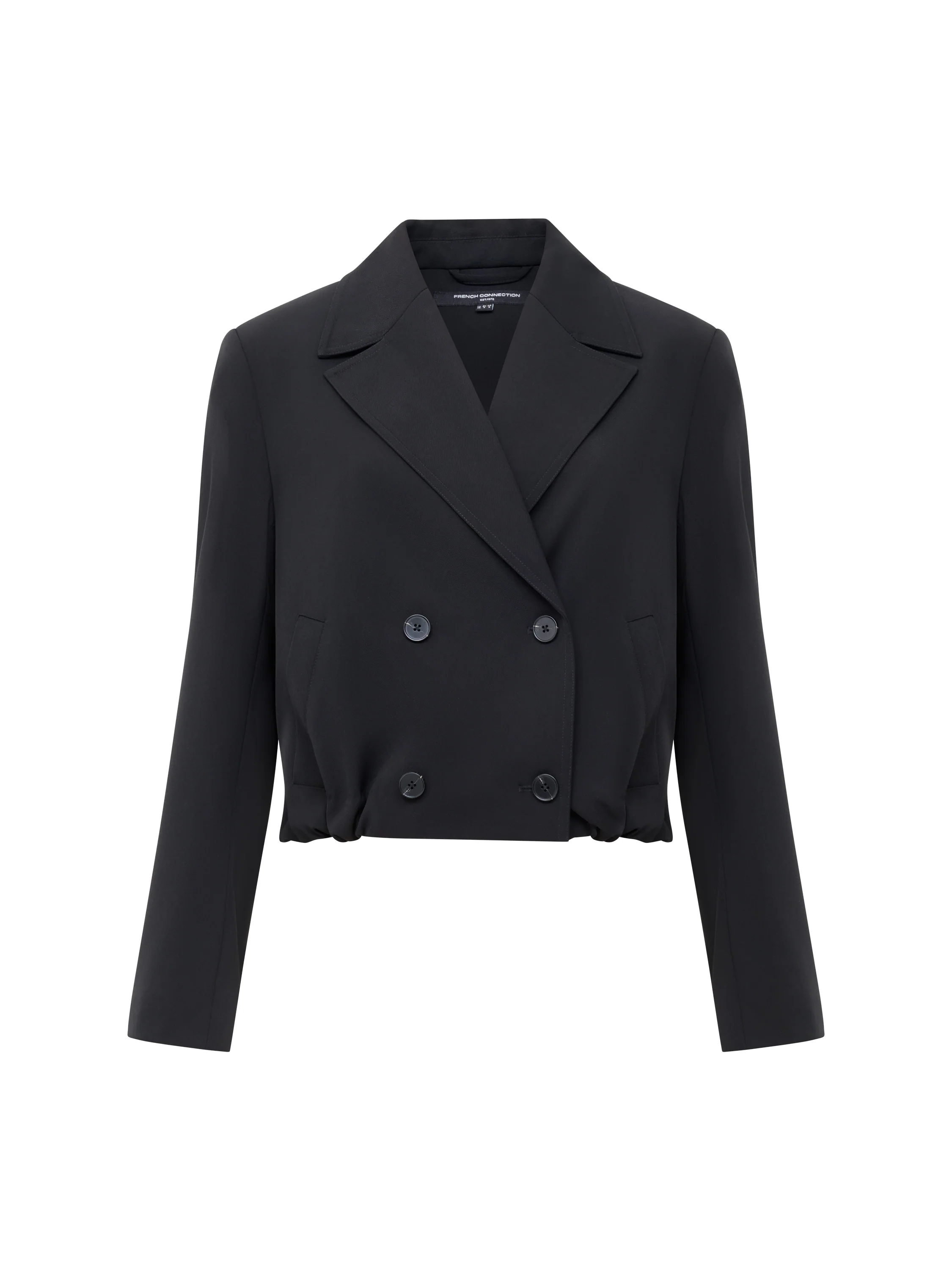 Vinnie Tailored Double Breasted Cropped Jacket - Image 5