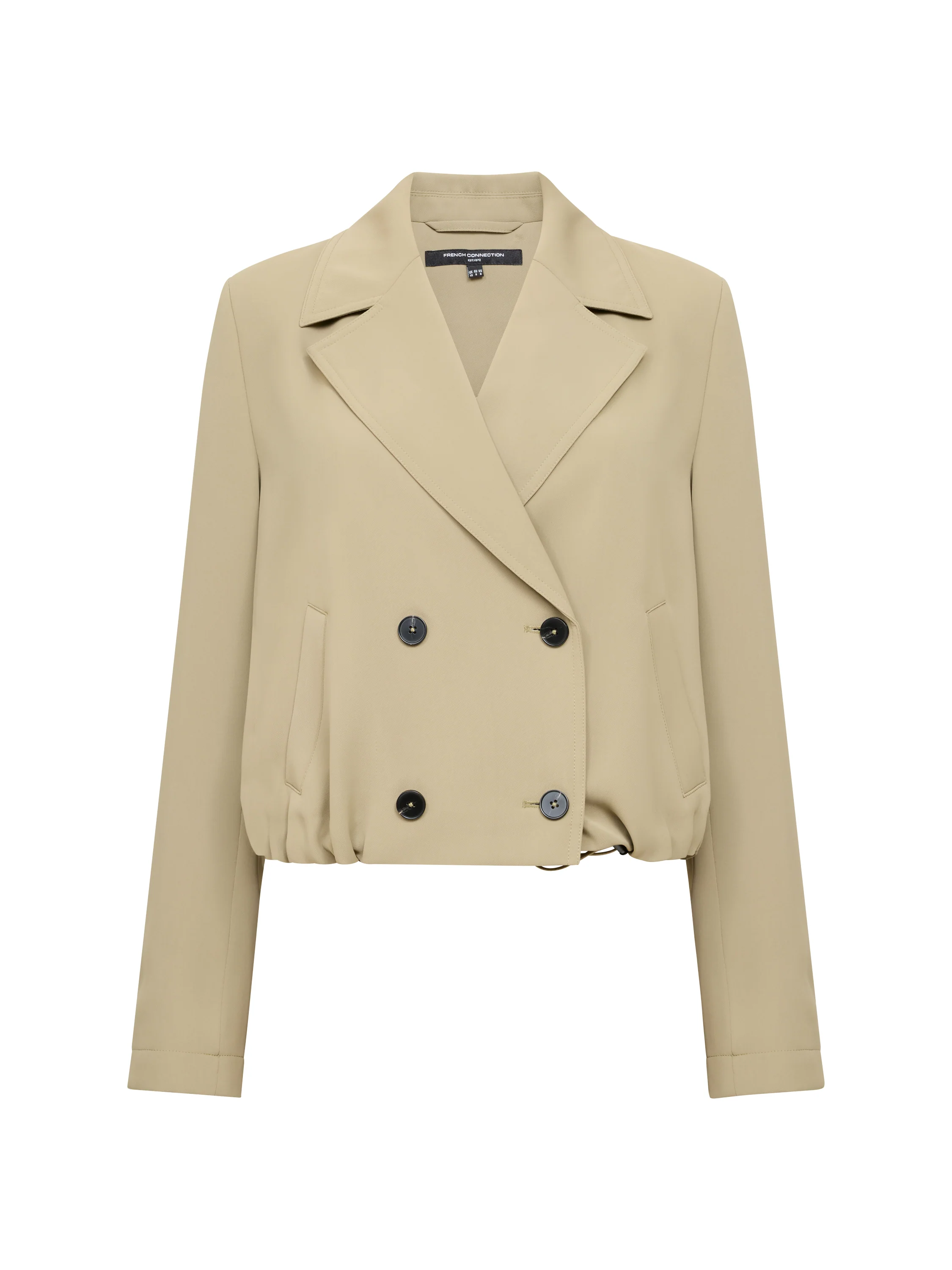 Vinnie Tailored Double Breasted Cropped Jacket - Image 5