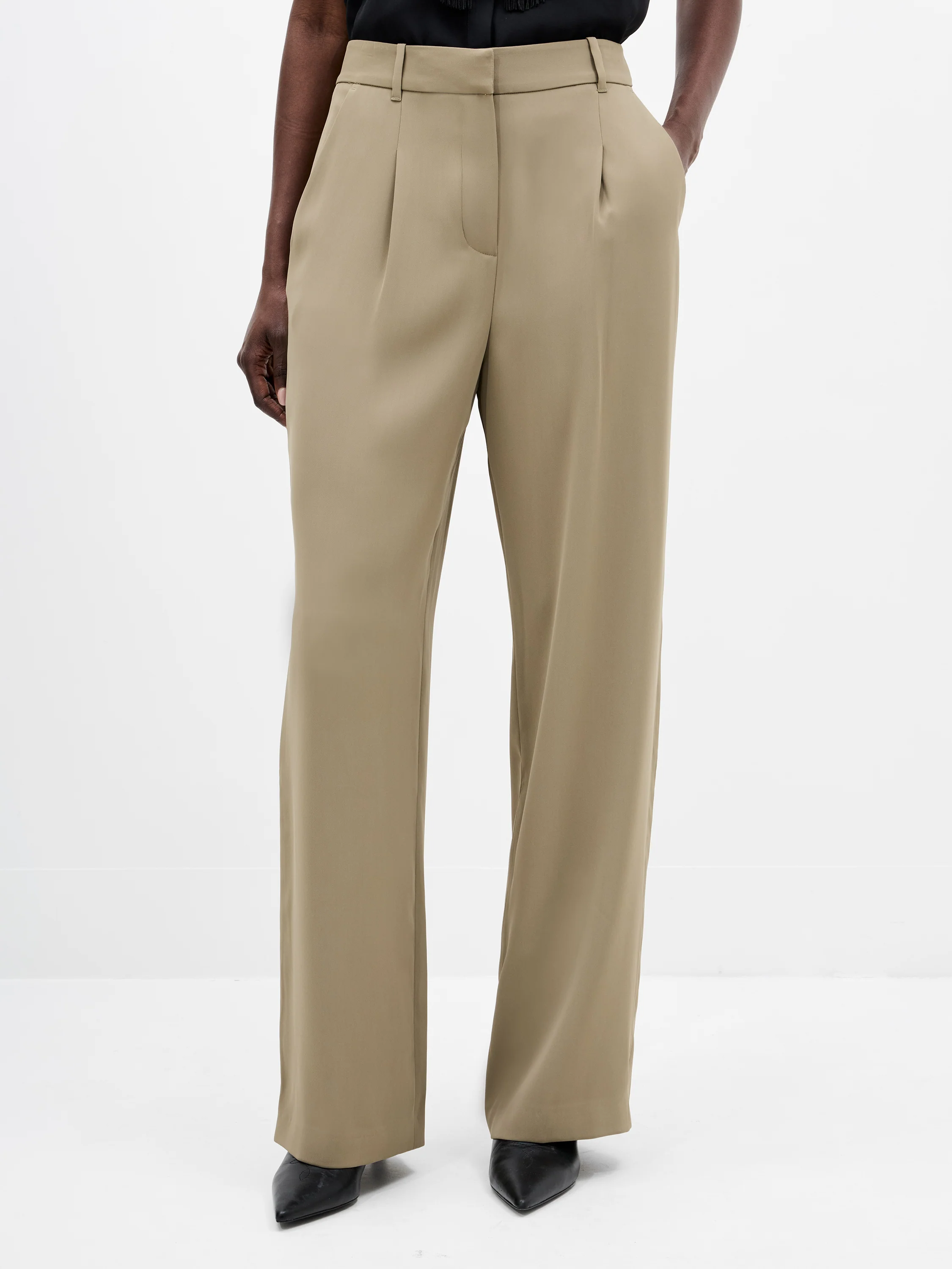 Vinnie Suiting Pleated Trousers - Image 3
