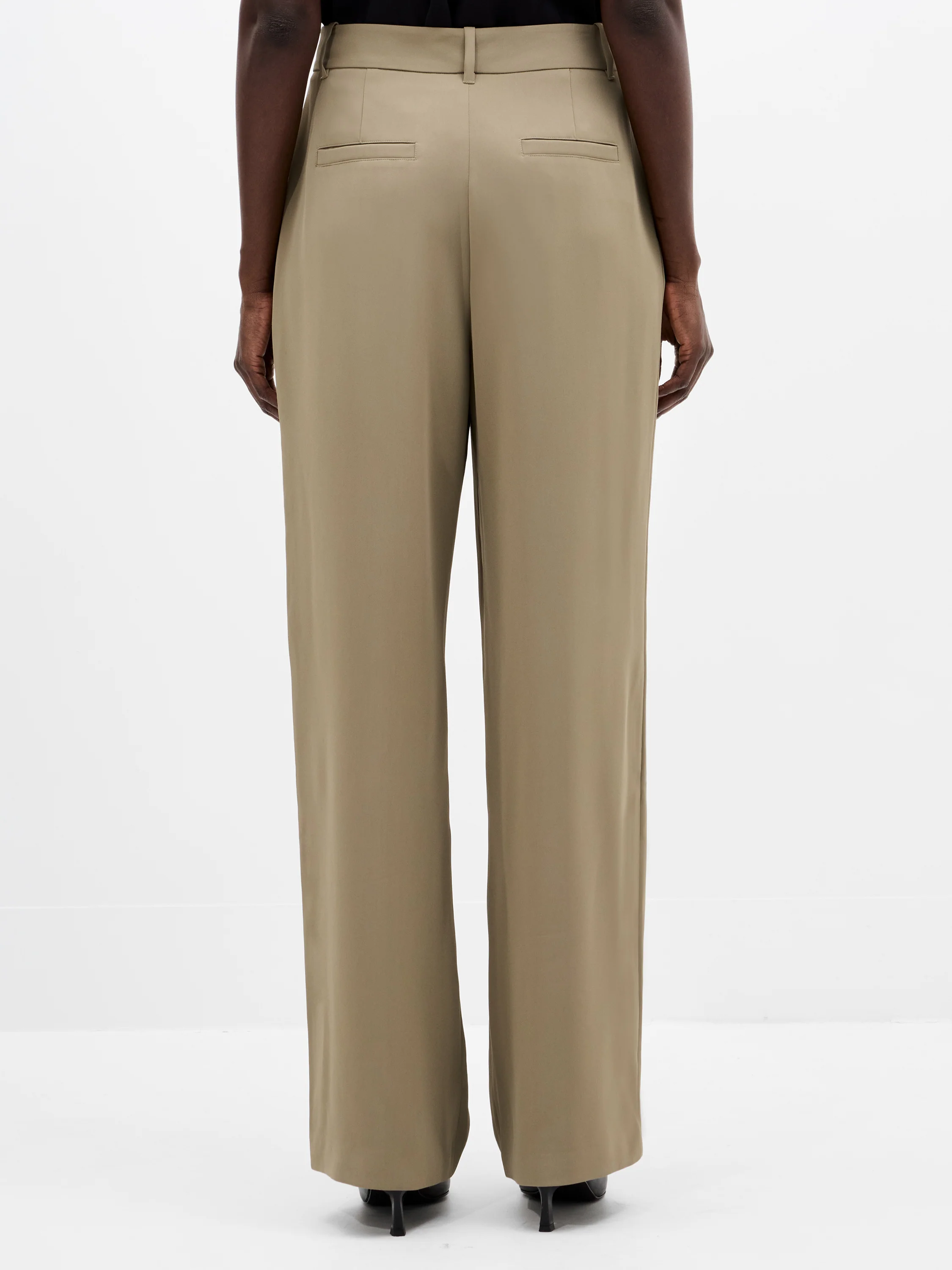 Vinnie Suiting Pleated Trousers - Image 6
