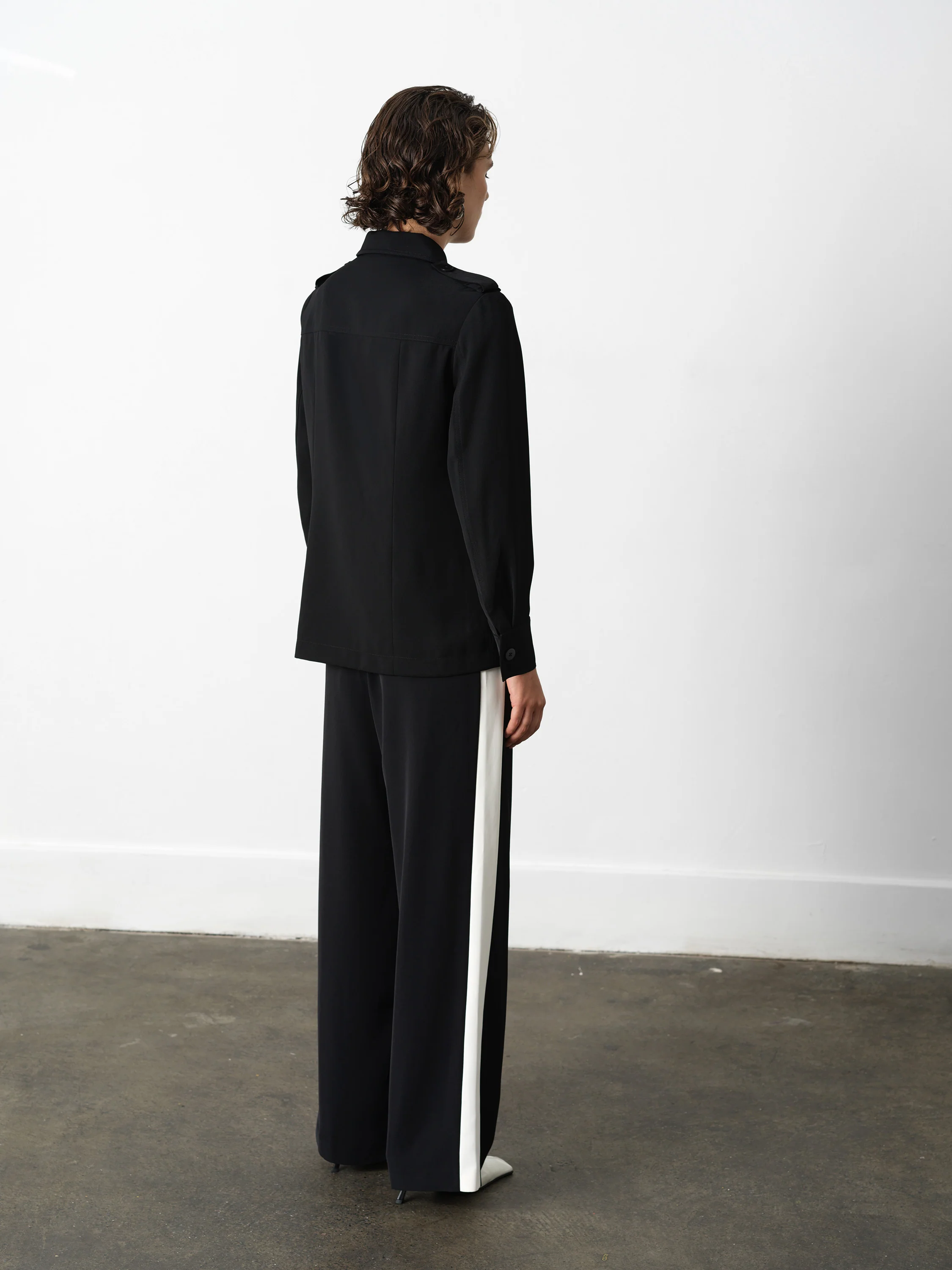Vinnie Tailored Shirt Jacket - Image 4
