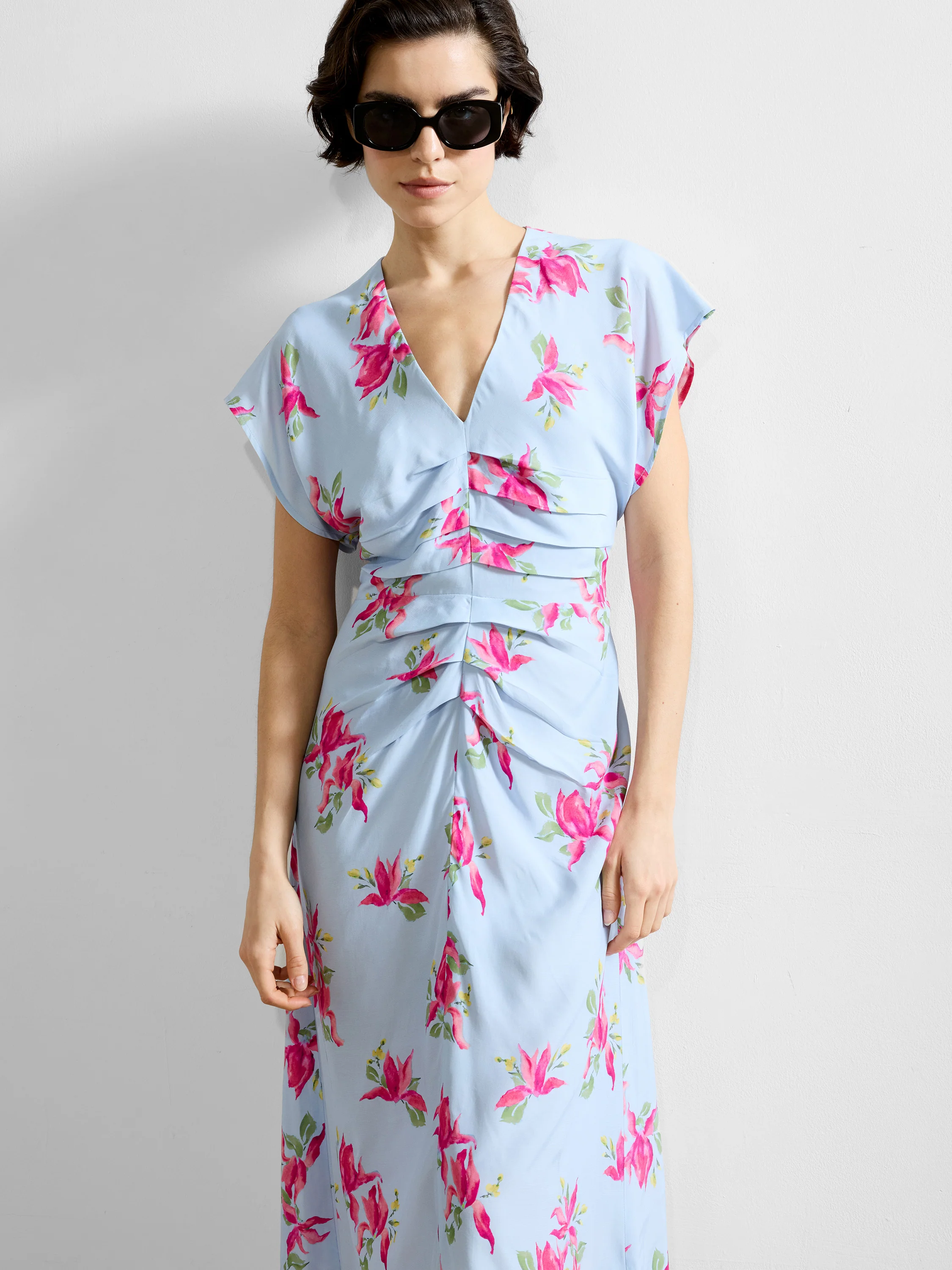 Vivienne Eco Viscose Front Dress - Image 4