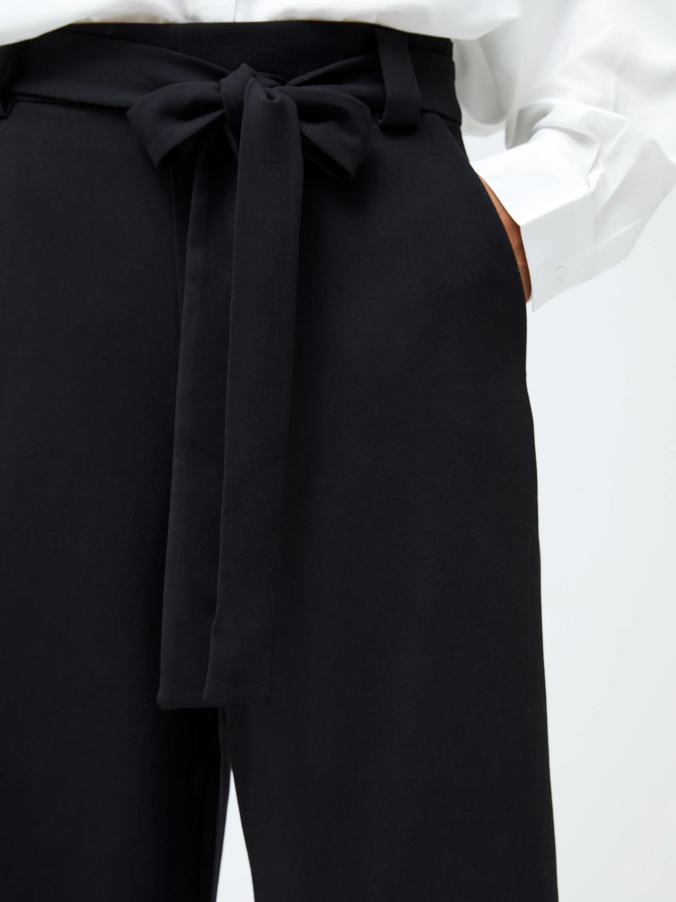 Whisper Belted Culottes - Image 3