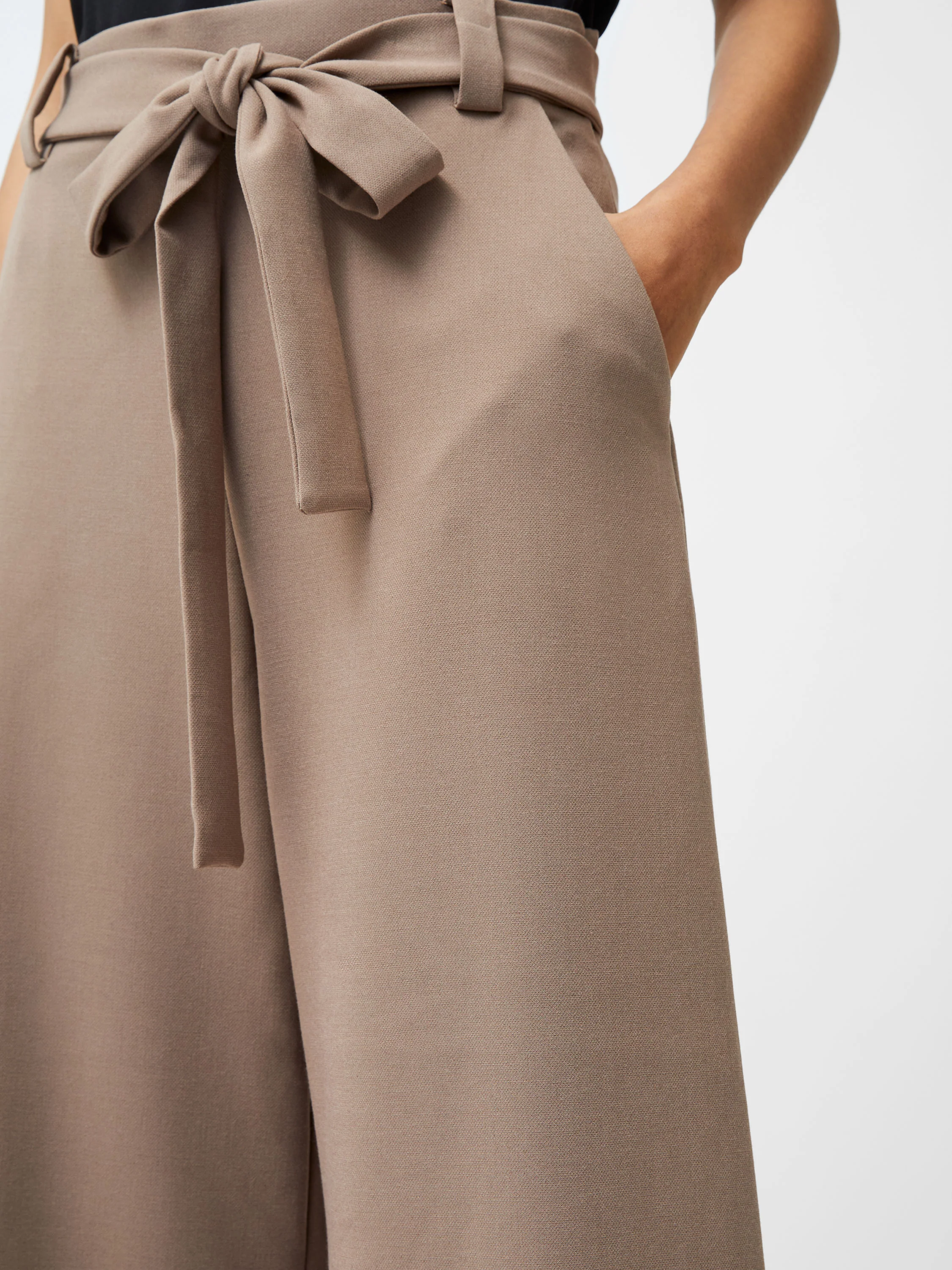 Whisper Belted Culottes - Image 5