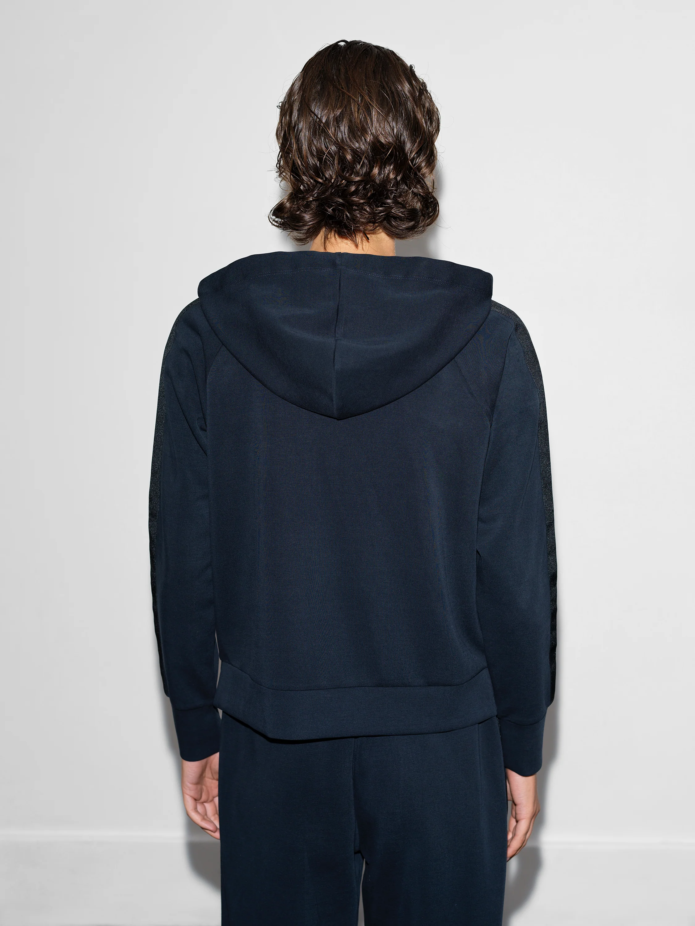 Wren Sleeve Trim Detail Hoodie - Image 5