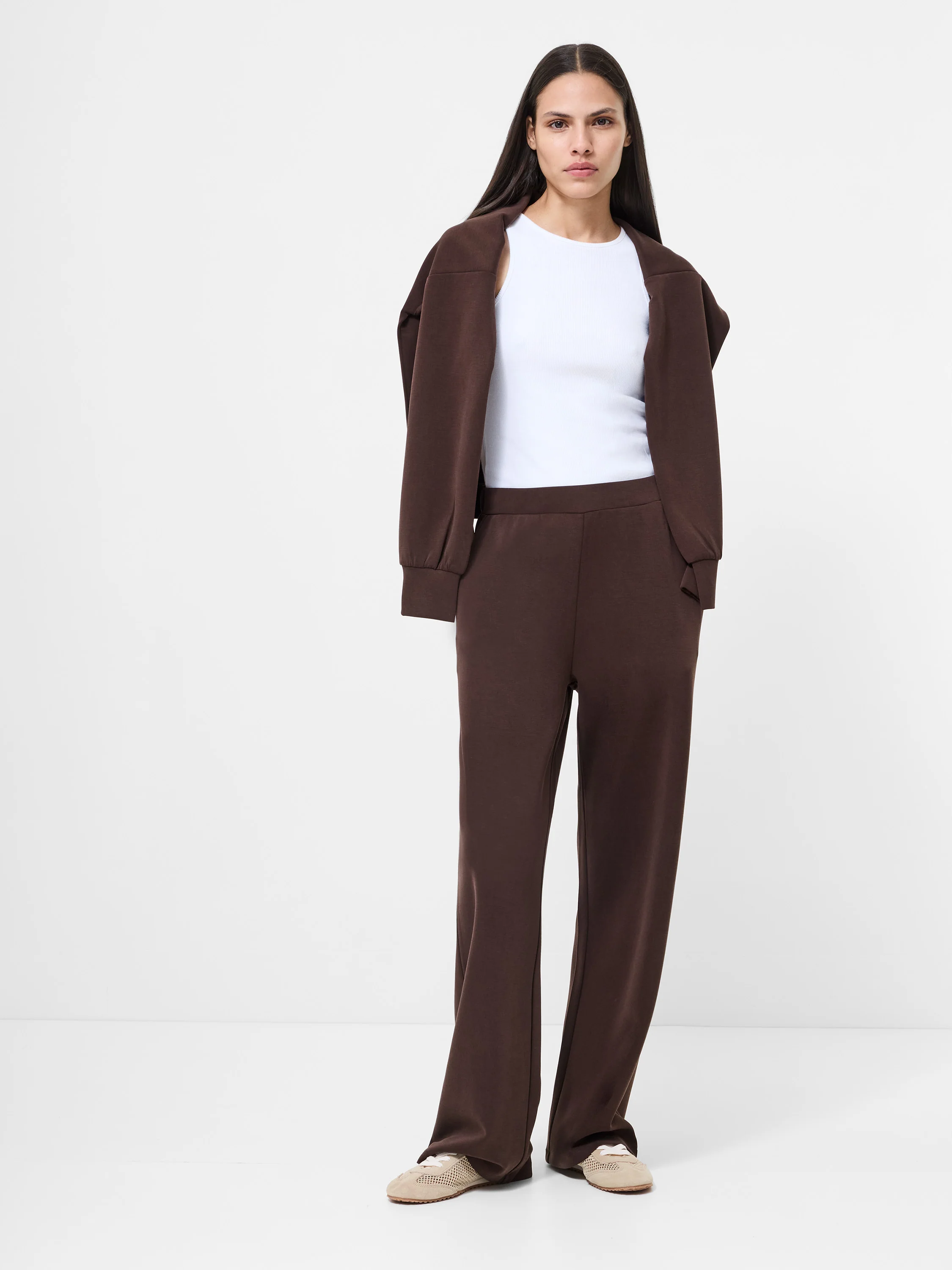 Wren Slim Fit Straight Leg Trousers - Image 4