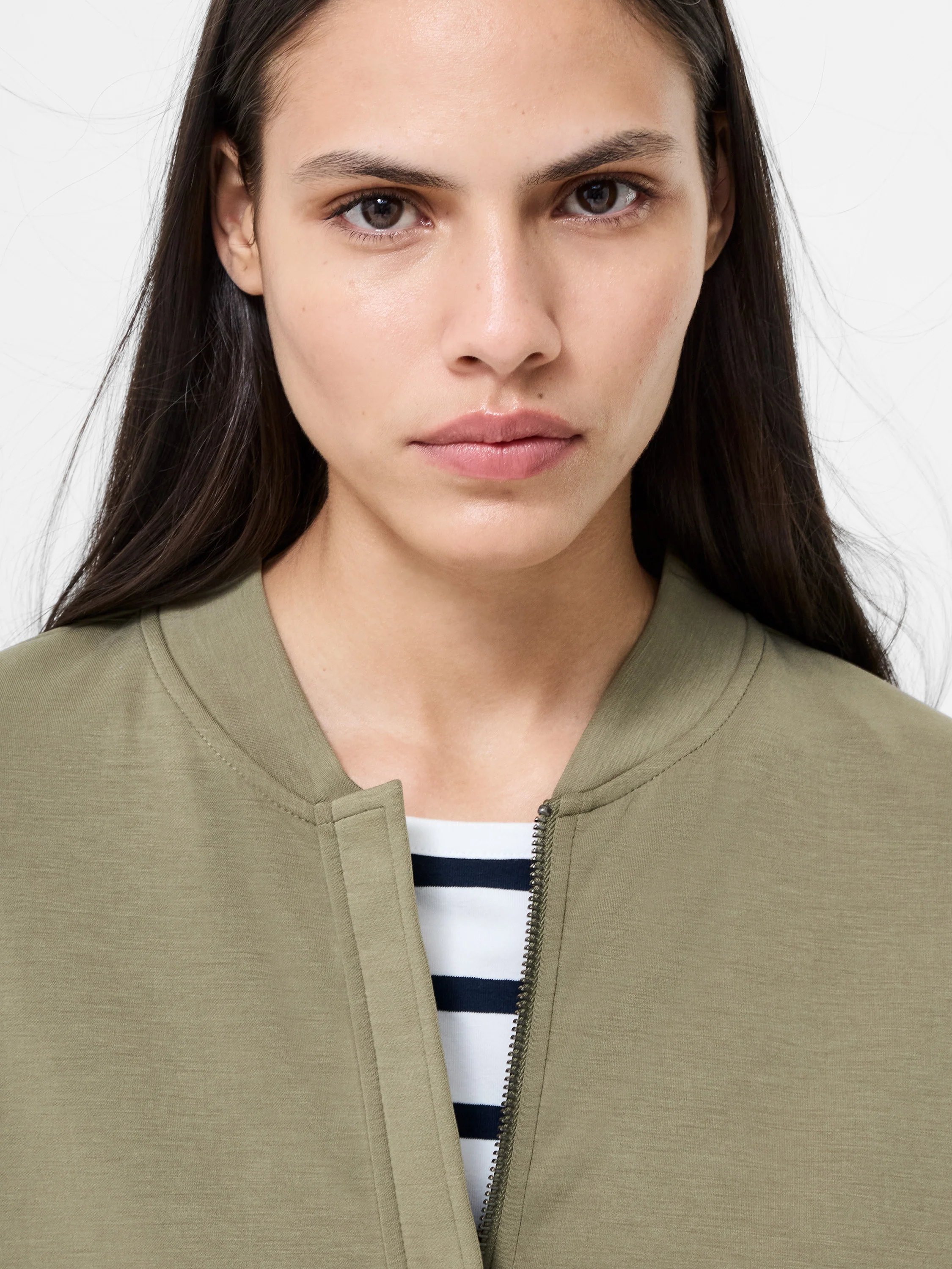 Wren Zip Through Bomber Jacket - Image 4