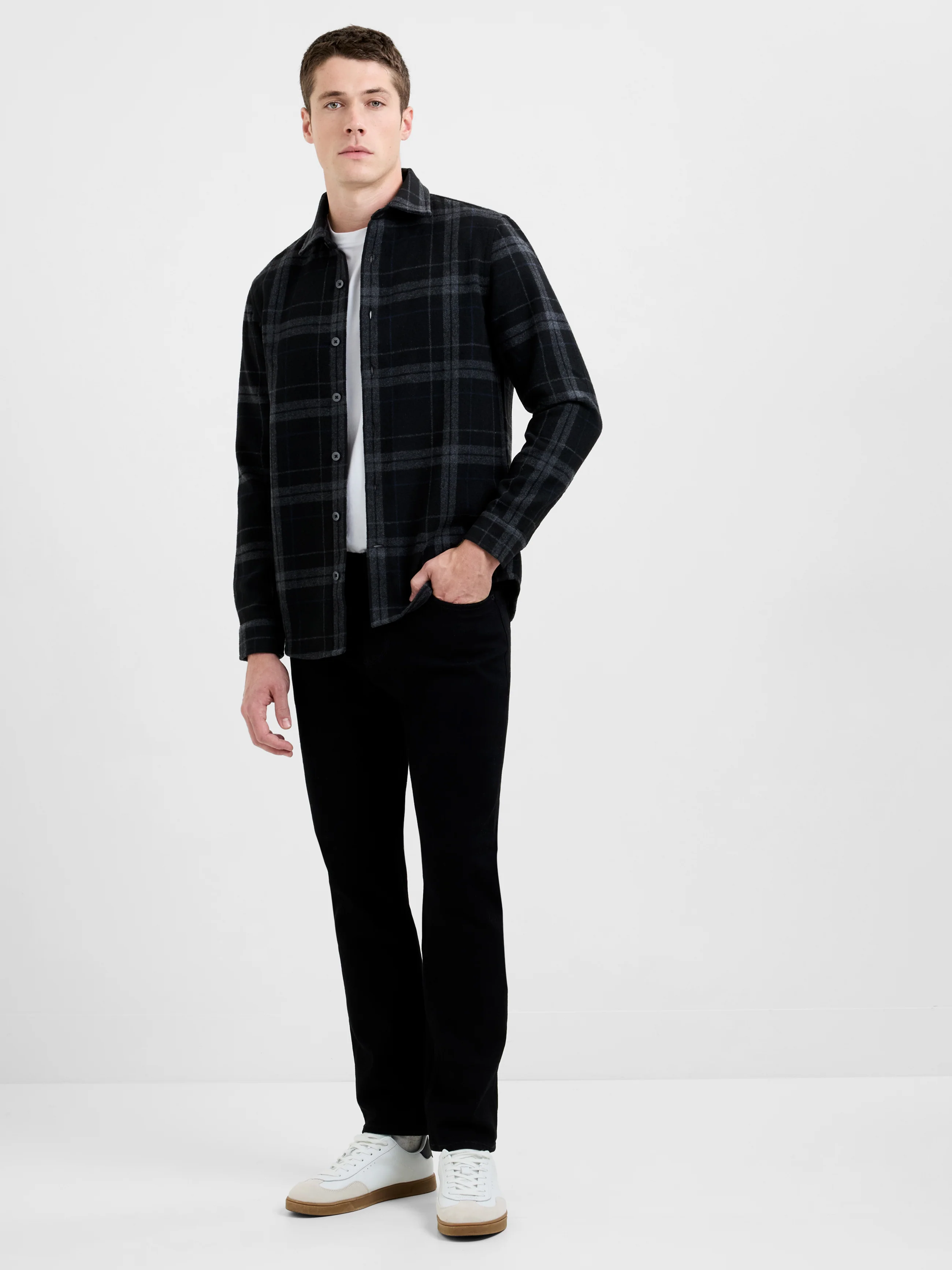 Yarn Dyed Twill Check Shirt - Image 2