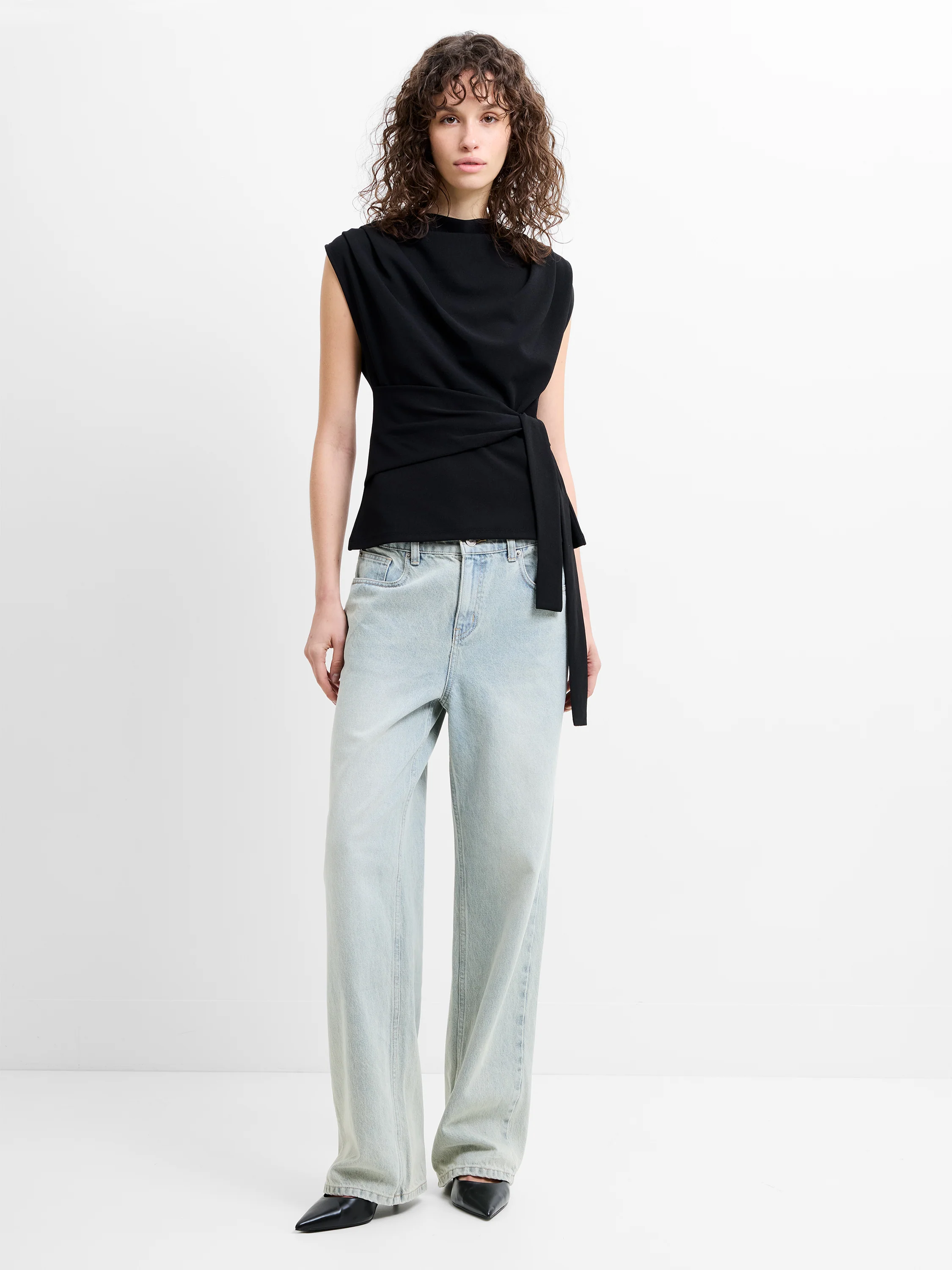 Zion Jersey Belted Shift Top - Image 3