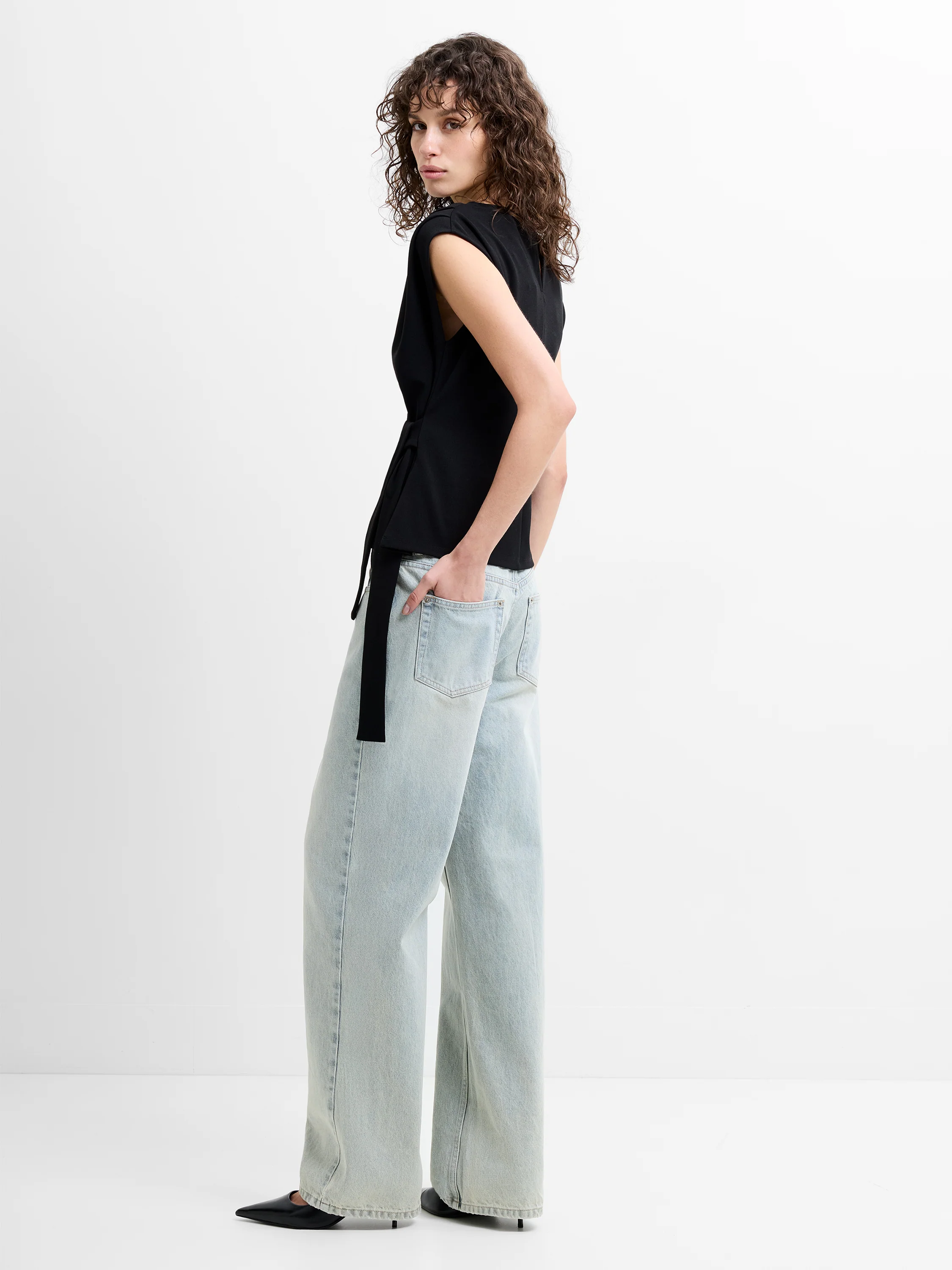 Zion Jersey Belted Shift Top - Image 5
